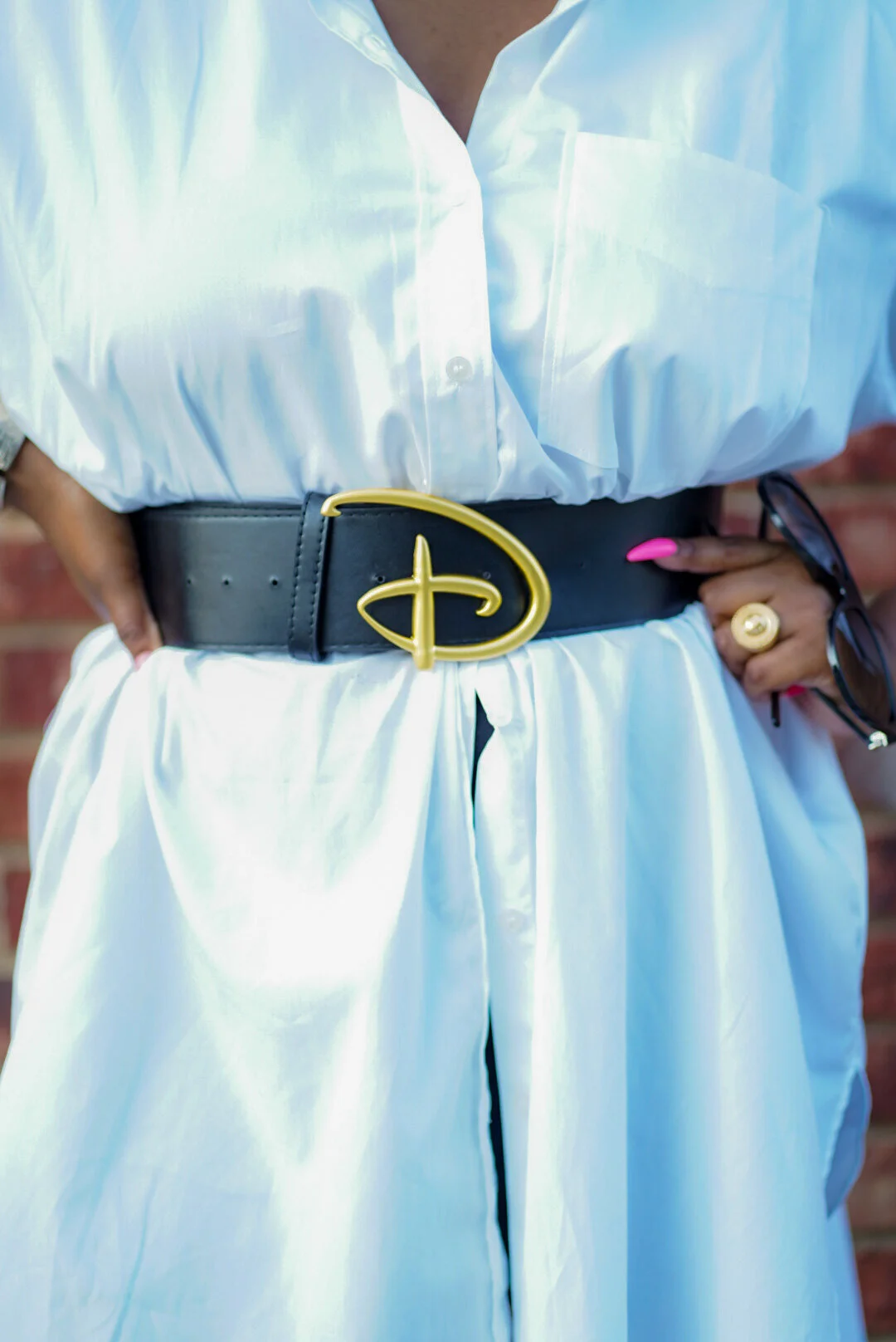 Disney D Logo Belt