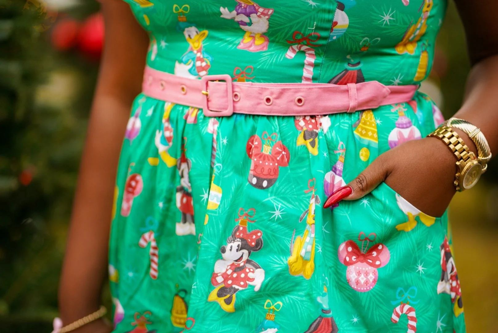 A Mickey &amp; Friends Christmas Dress