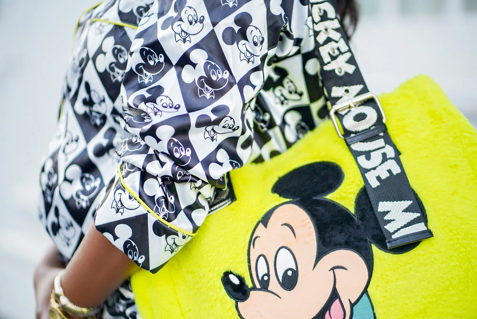 What’s Black &amp; White and Yellow All Over?