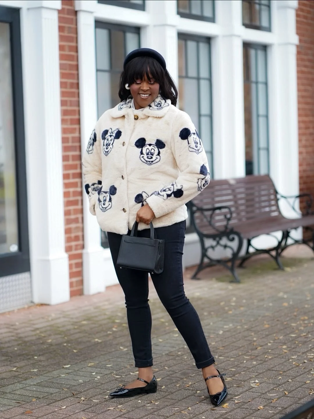 Sometimes the simplest things bring the biggest joy -  like a cozy coat featuring a timeless Disney icon that reminds me to embrace playfulness, no matter the season!

Recently, the Disney store released a collection of vintage-inspired coats that pe