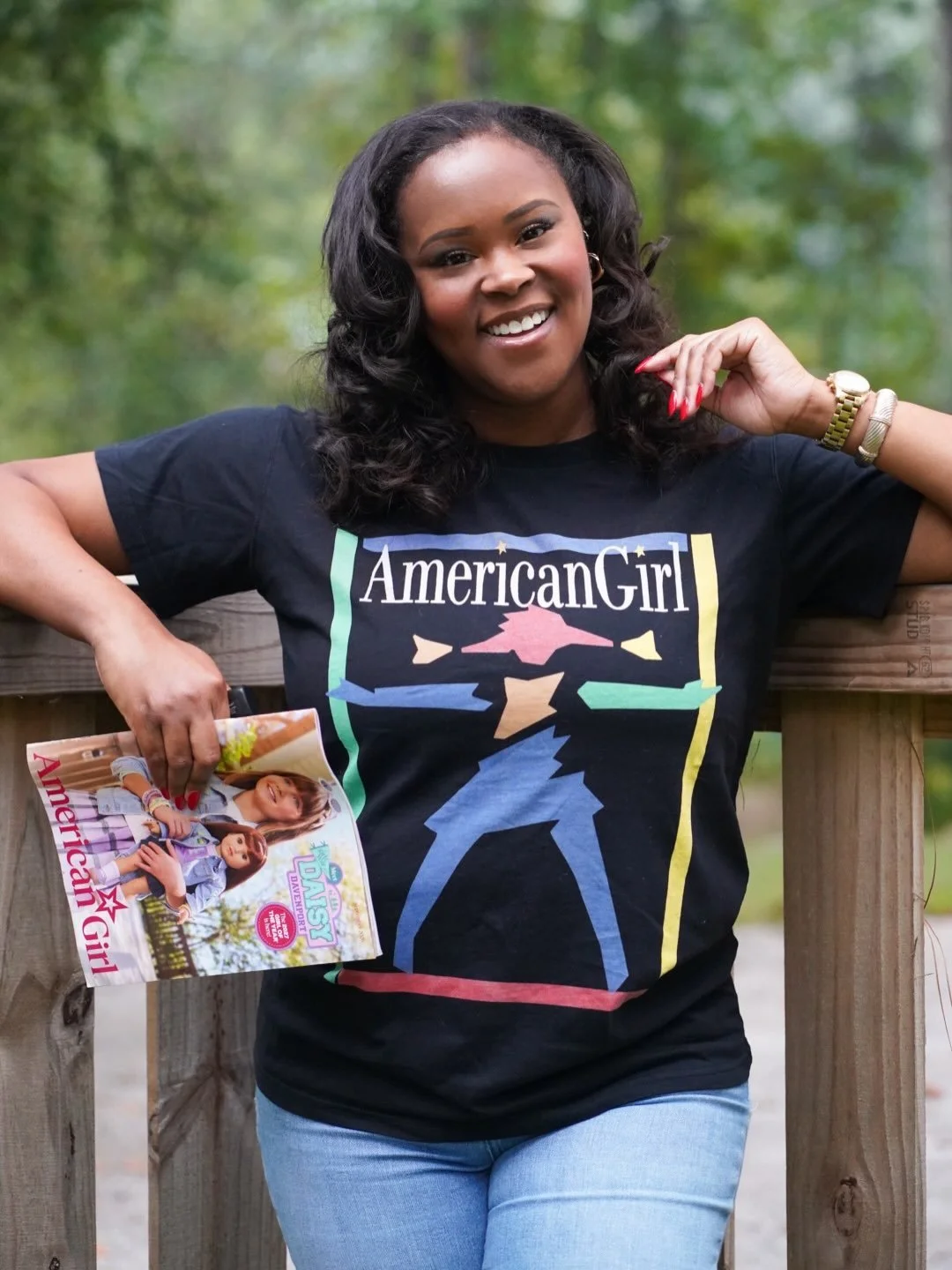 With the @stoneyclover x @americangirlbrand launch, I can&rsquo;t help but take a little trip down memory lane. 🩷

A few years ago, I shared that I was a model for the Junior League of Atlanta, which hosted American Girl Doll Teas. For two years, I 