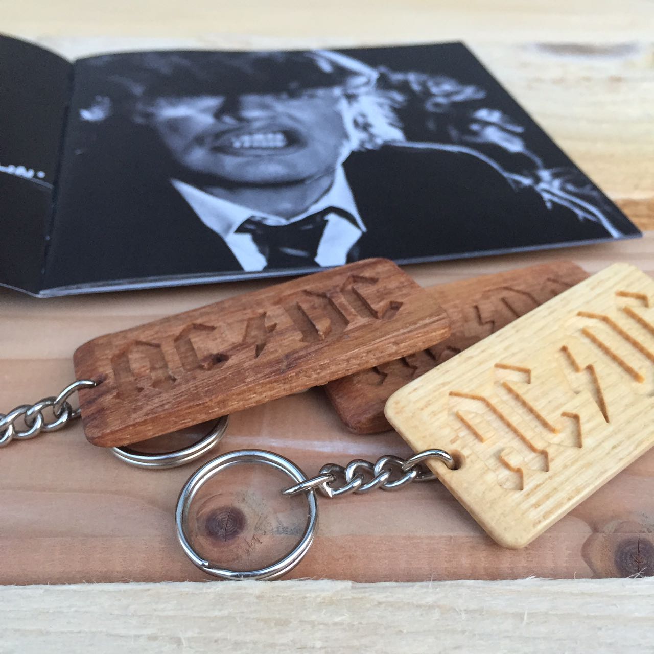 AC/DC keychains