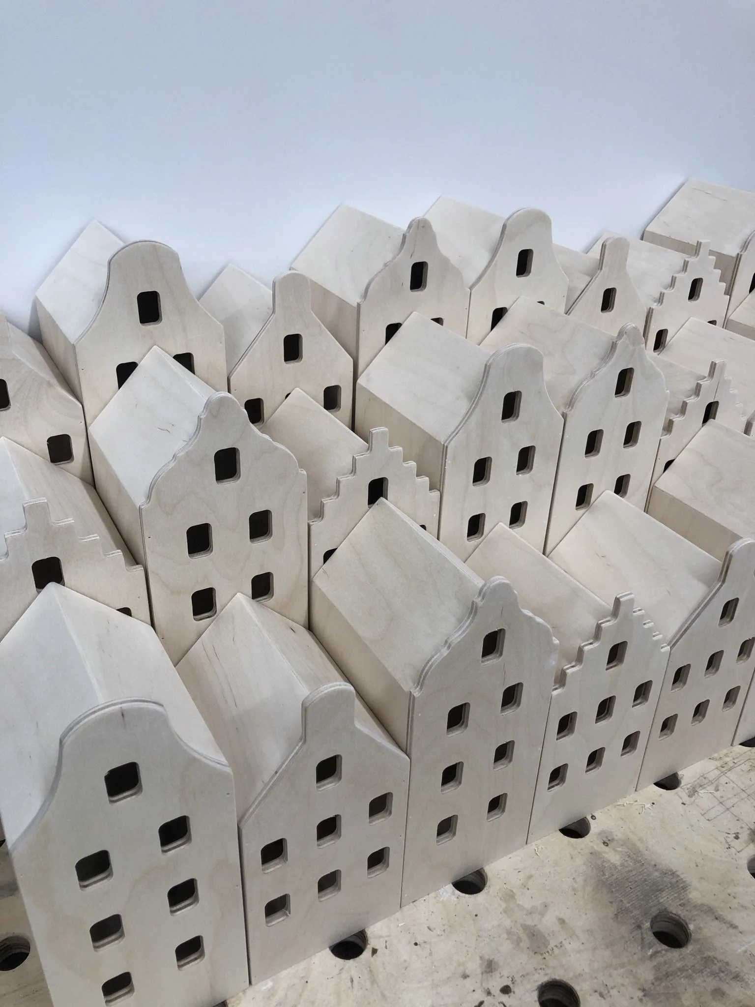  Il corpo delle casette è realizzato con materiale di prima qualità: multistrato di betulla 6mm. 