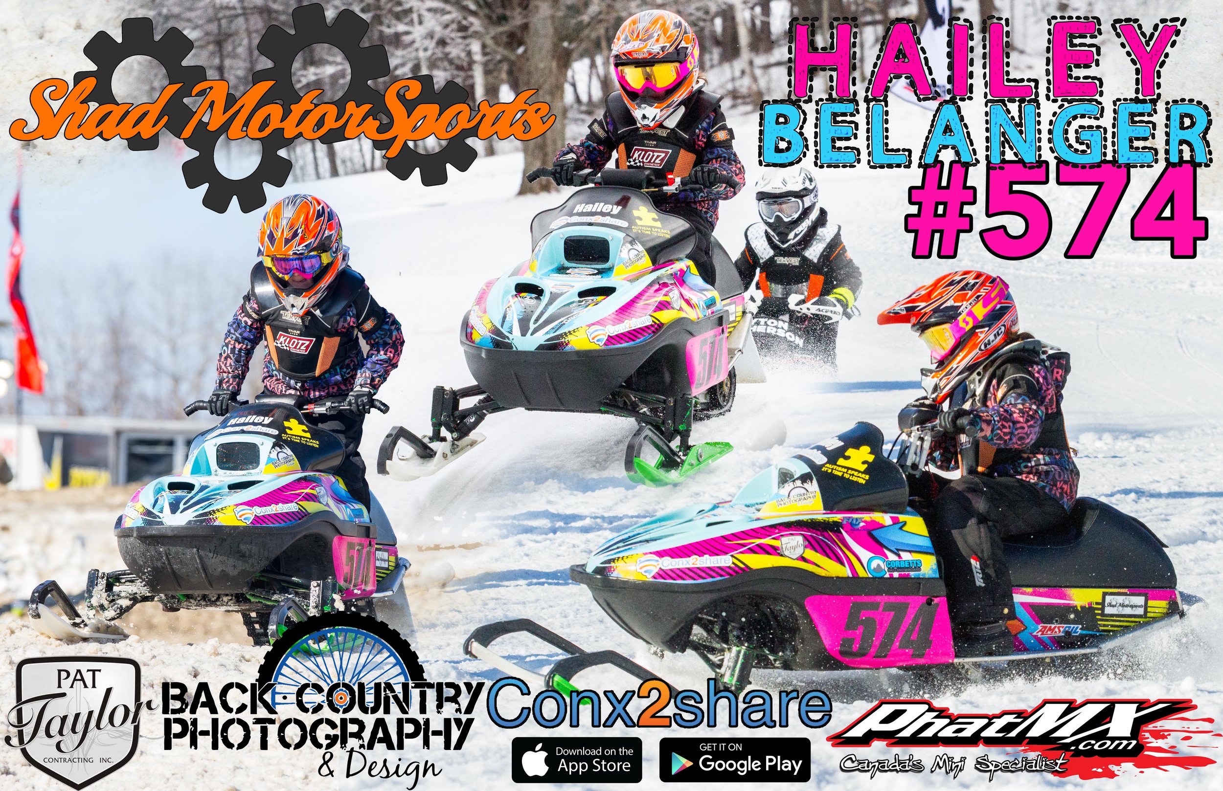 Hailey Belanger - Shad Motorsports - 120cc Snowcross