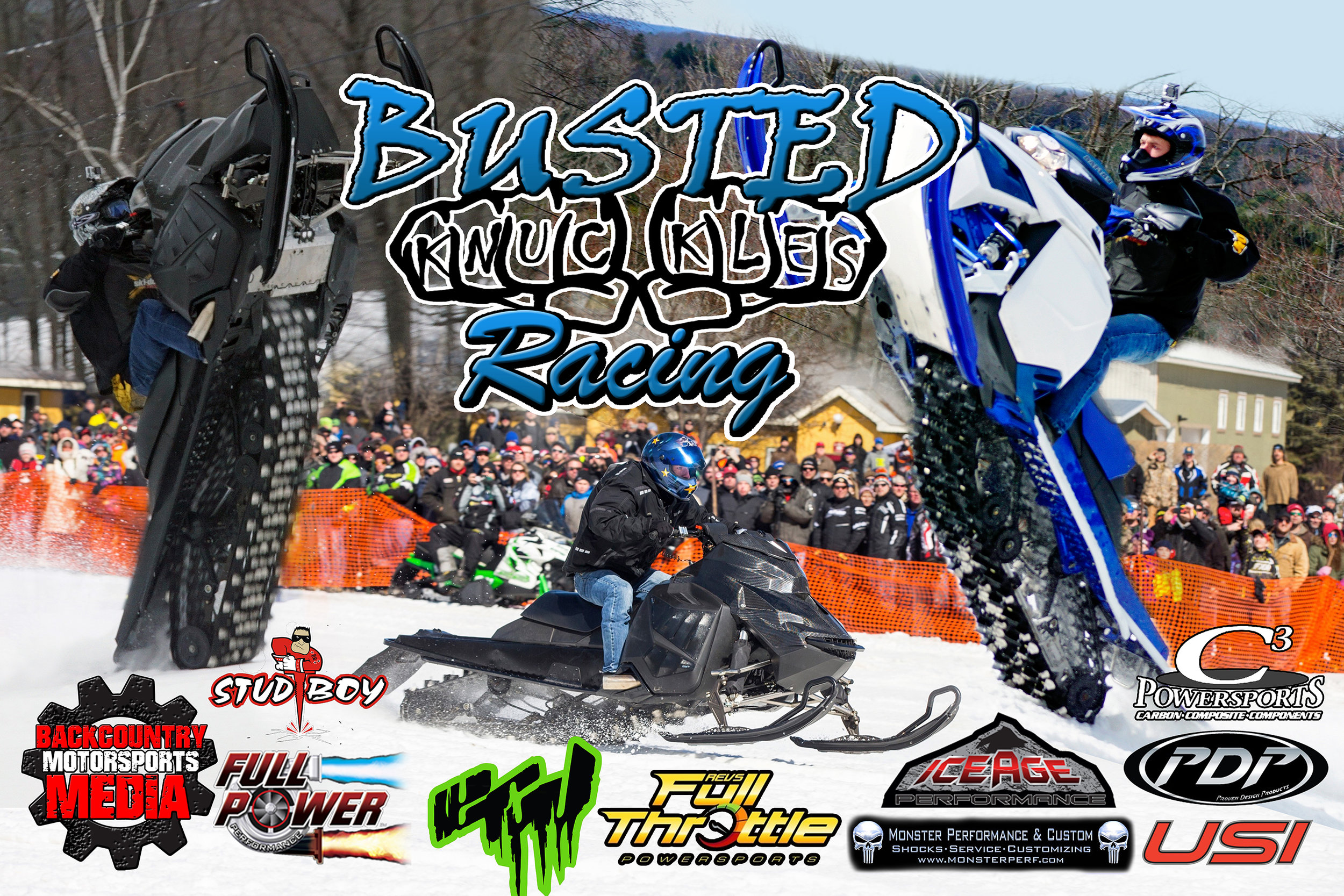 Tim Jeckell - Busted Knuckles Racing - Snowmobile Drag Racing  