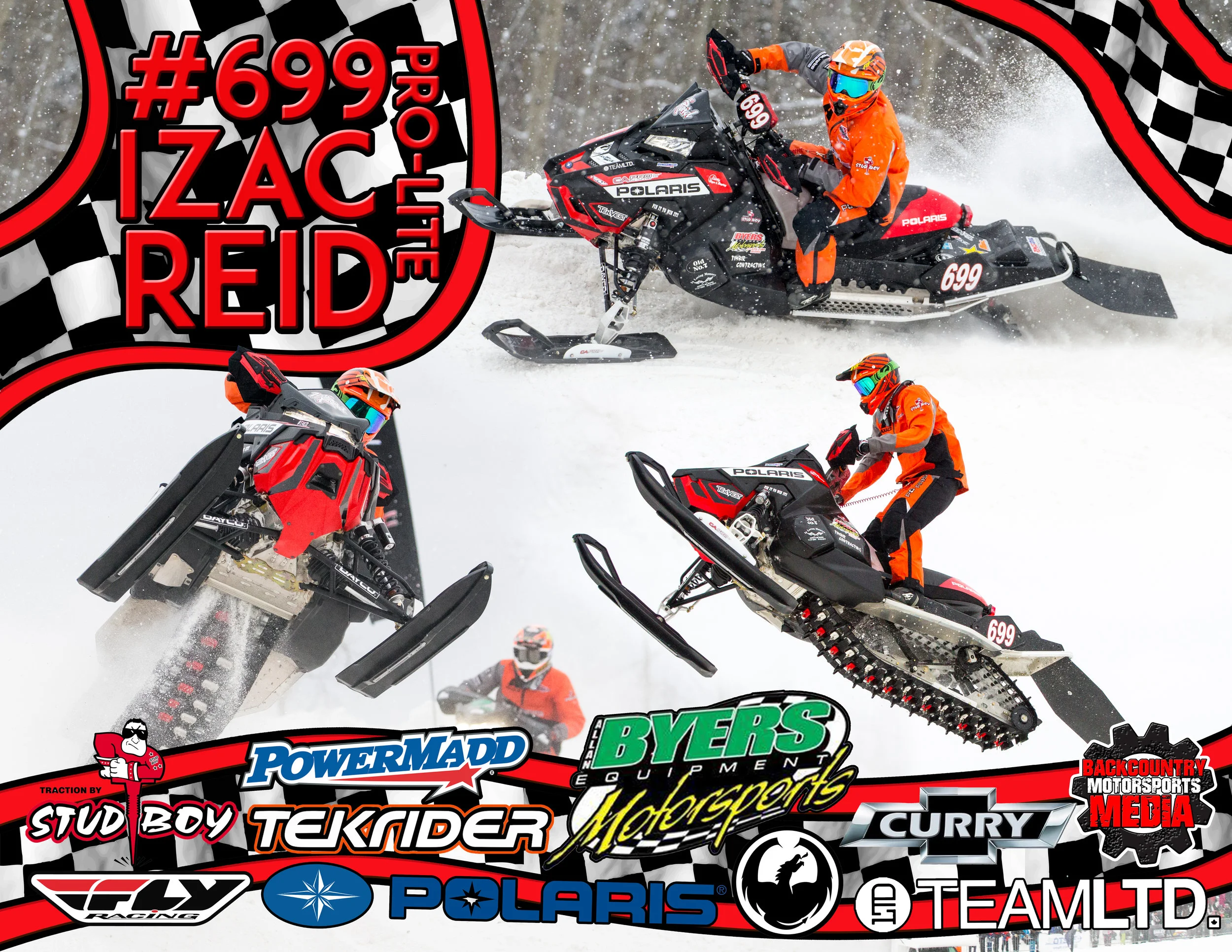 Izac Reid #699 Pro-Lite CSRA Snowcross