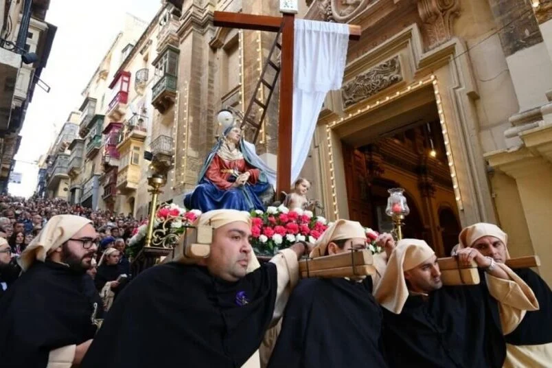 Fájdalmas Szűzanya ünnep, Valletta | fotó: lovinmalta.com