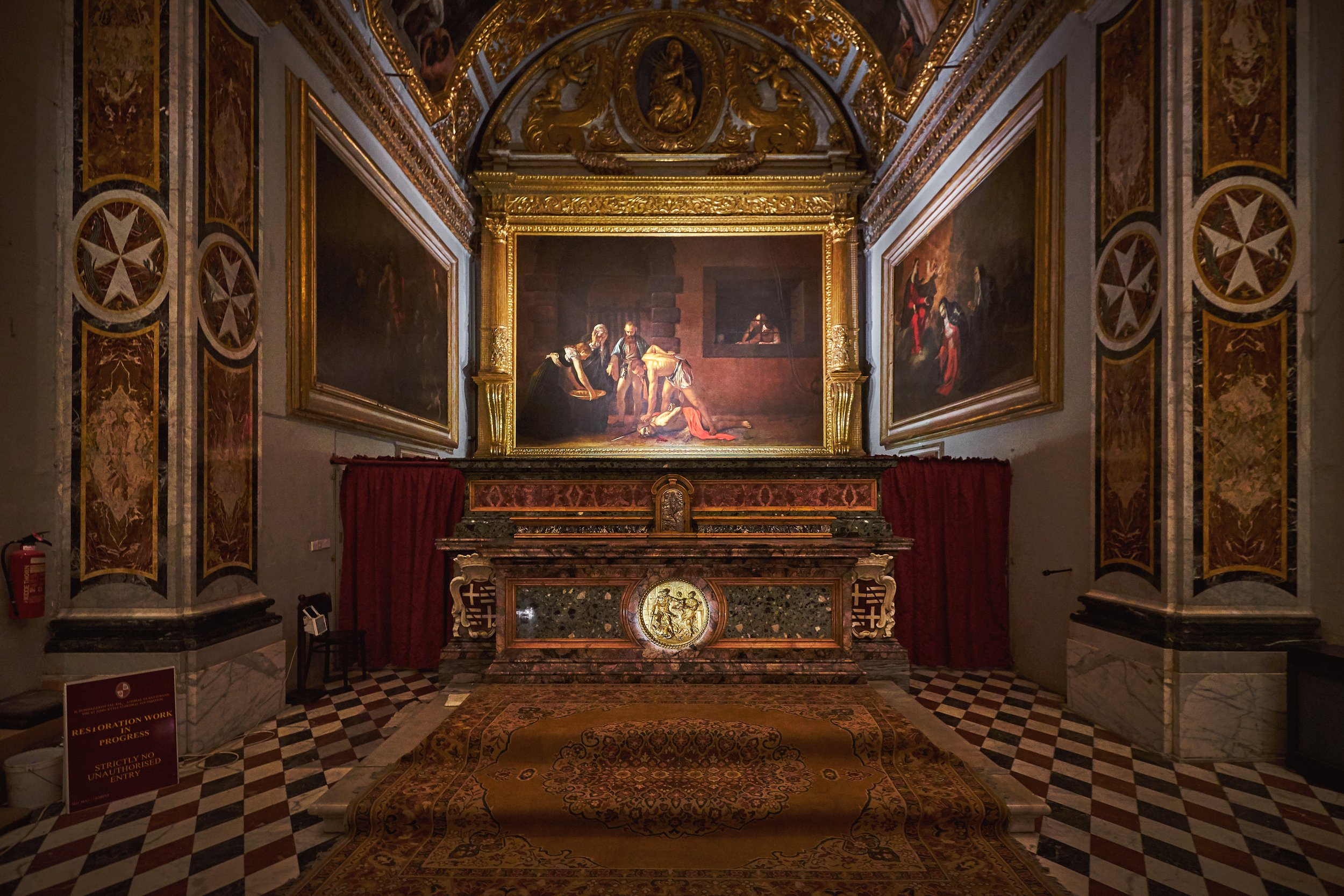 A Szent János-társszékesegyház Caravaggio-szárnya rangos “Museums + Heritage” díjat nyert