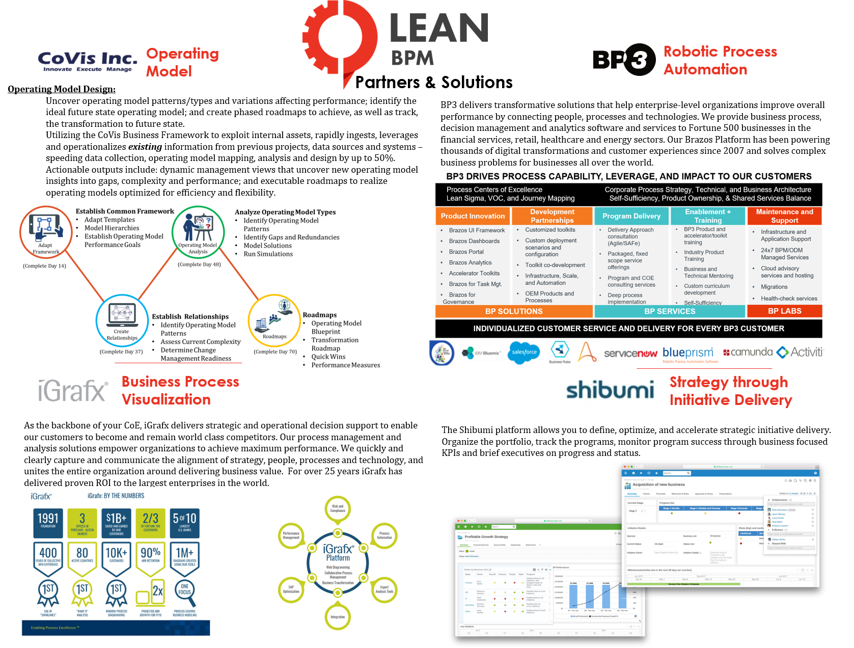 Lean-BPM Partner Solution Providers
