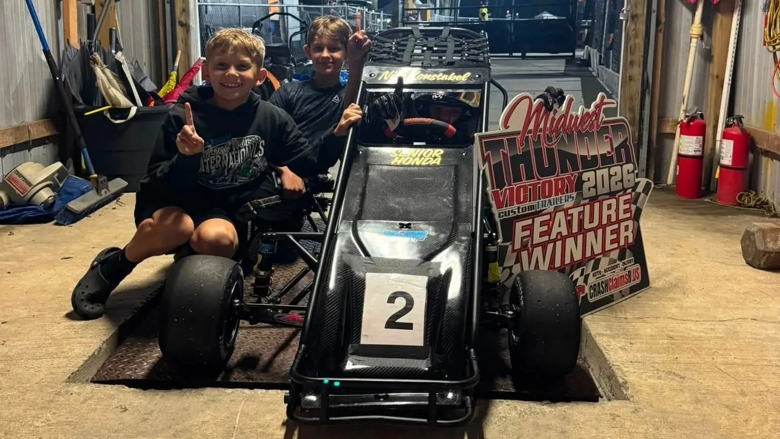 Nico Konstabel - Midwest Thunder Senior Honda / Formula Mod Champion