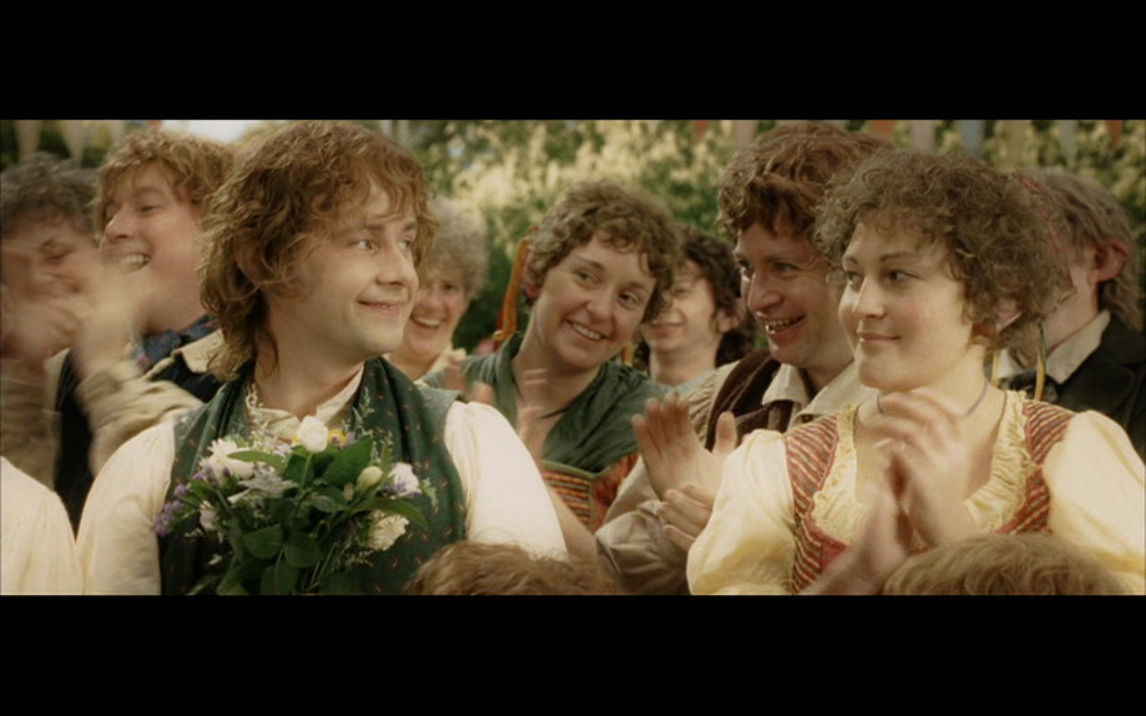 Here he is, displaying his prowess at catching flowers which has certainly got the interest of not only the fine lady next to him, but the drooling pervert behind her as well.