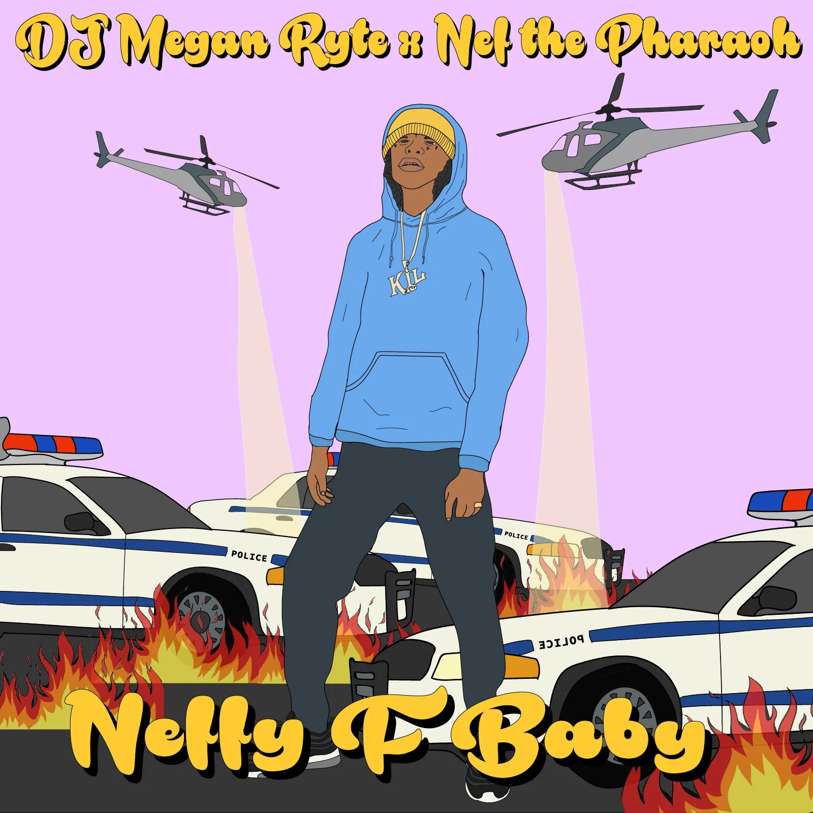 Creative Direction and Graphic Design for “The 5” Mixtape Series for DJ Megan Ryte