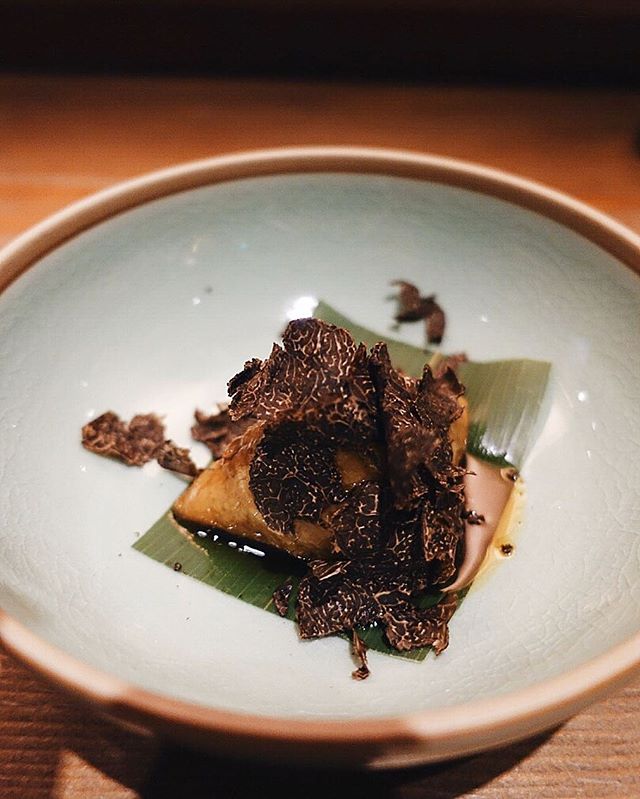 If you can't see under all those truffles, that's a sticky rice dumpling! Zongzi ftw. By @boinnovationhk in Shanghai.