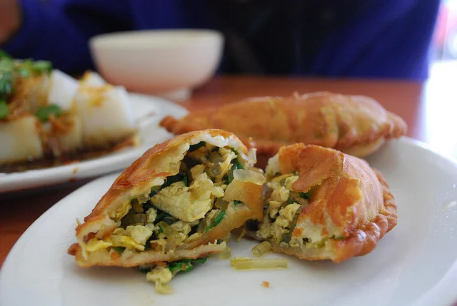 jiucai hezi 韭菜盒子