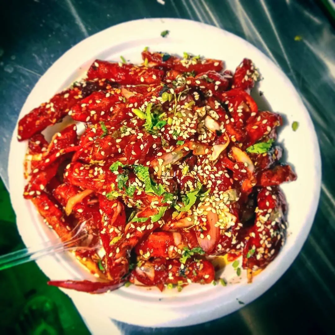 "They said the food was authentic, by which they meant it was different from the neon-orange, heavily spiced Chindian dishes we loved." photo by divyanshu_saran (Instagram)