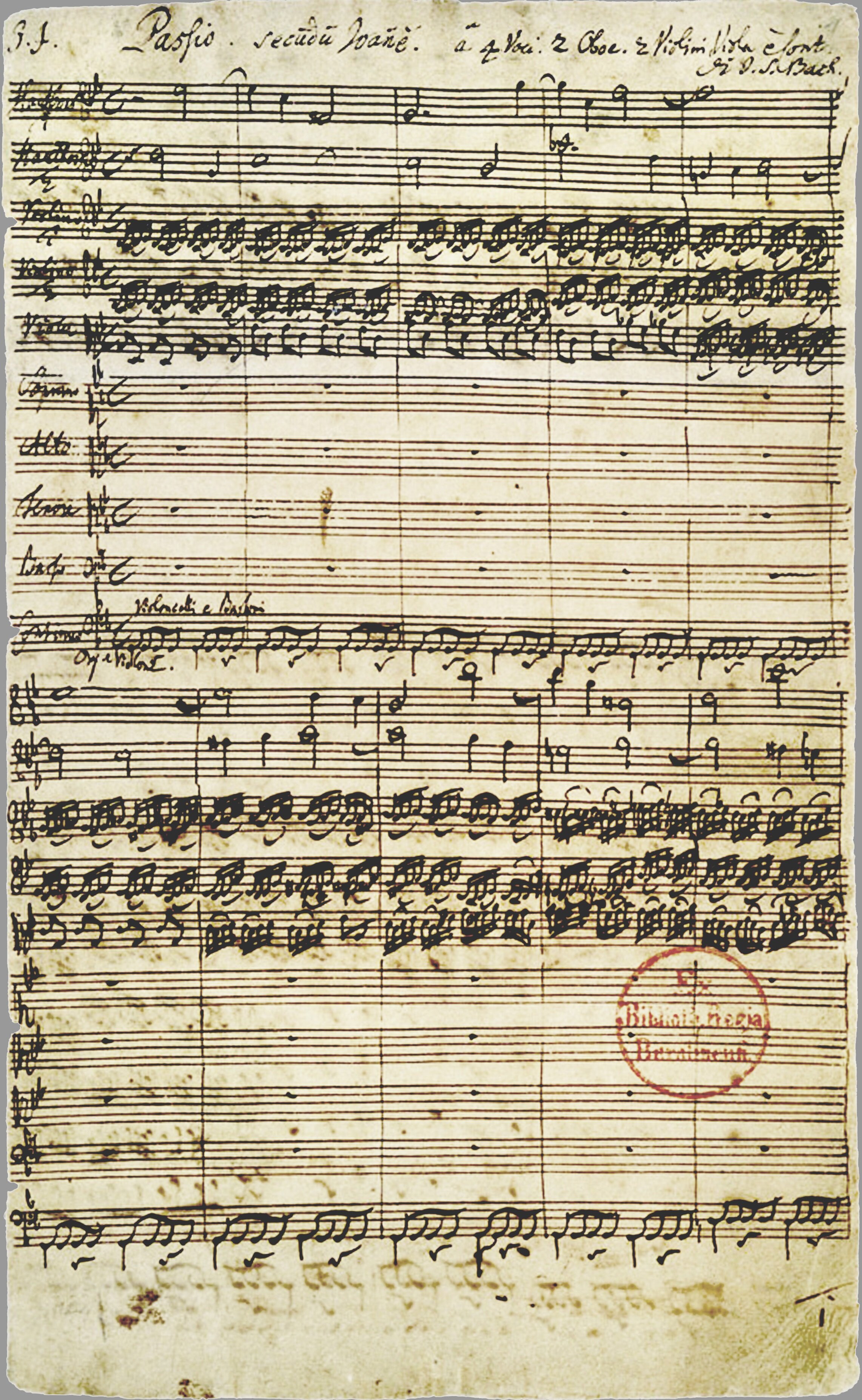 Christ Church Cathedral: Evangelist/Arias, Johannes-Passion