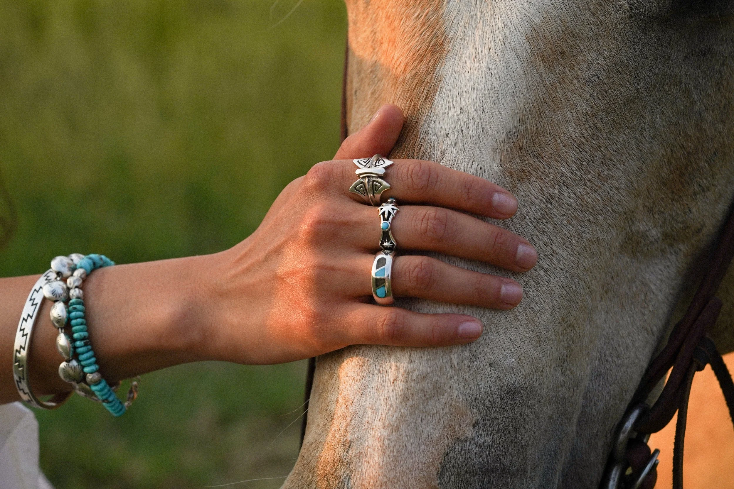 Butterfly Rug Ring