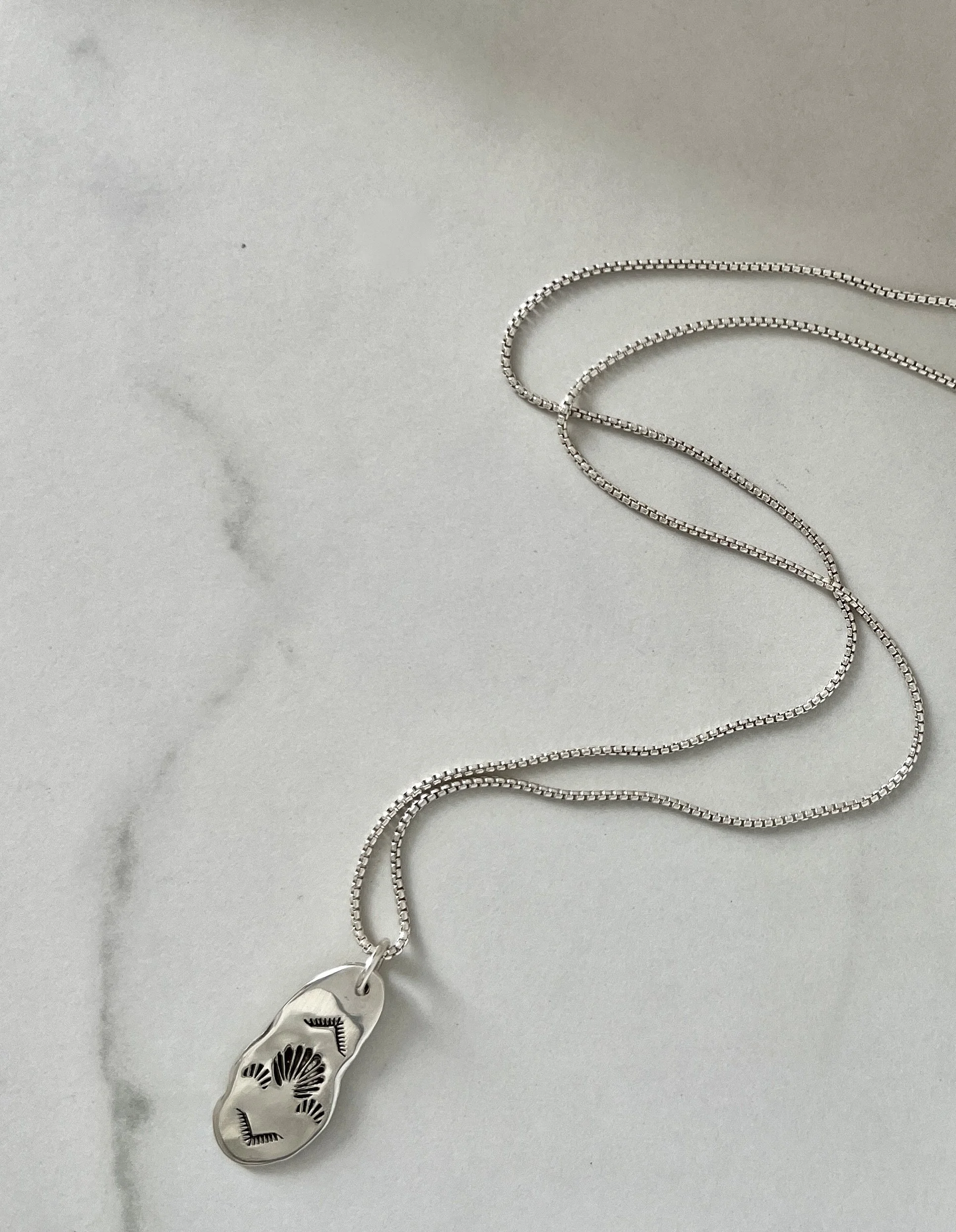 Yucca Organic Shaped Pendant