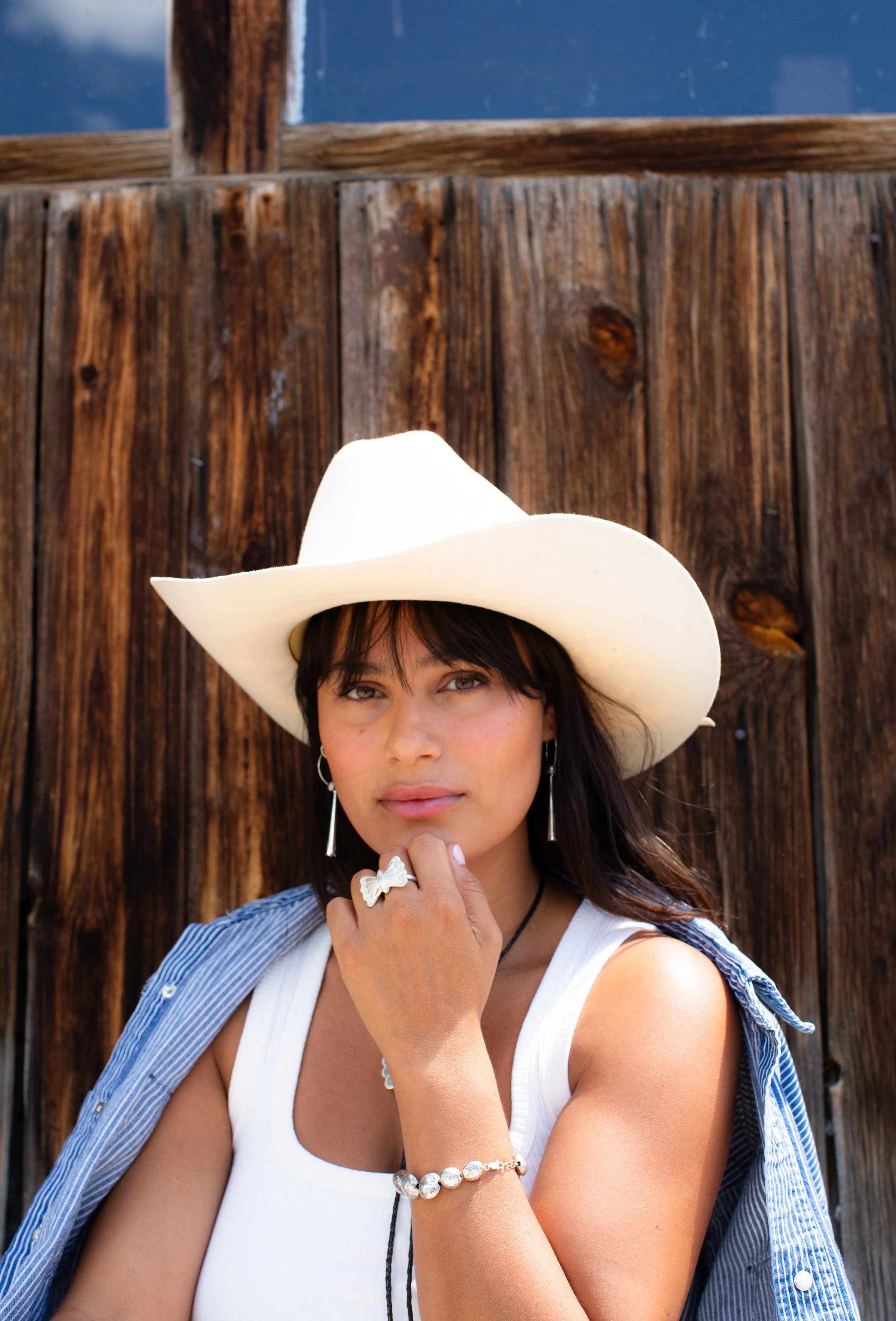 Butterfly Concho Ring