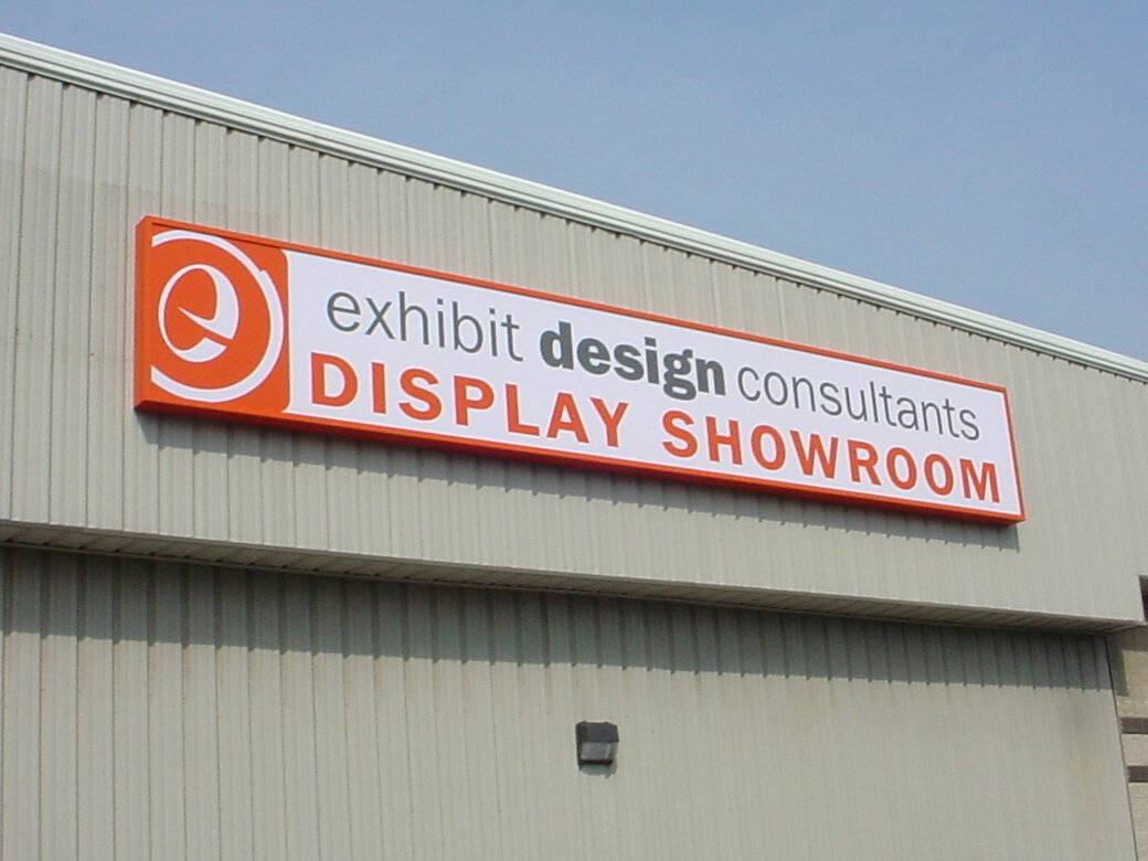  Wall sign with flexible fabric face and 3M translucent vinyl graphics. 