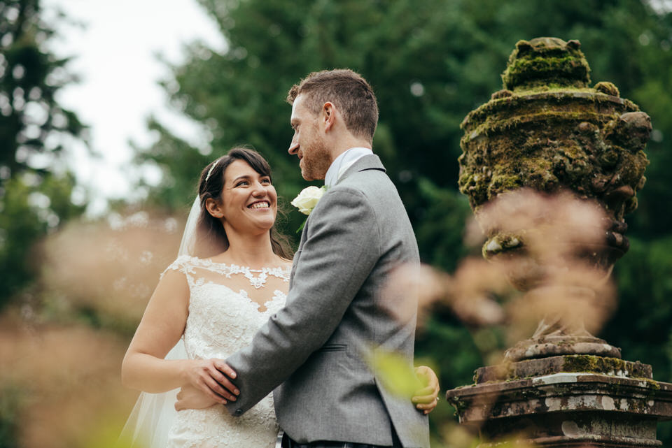 Bride and groom portraits Springkell