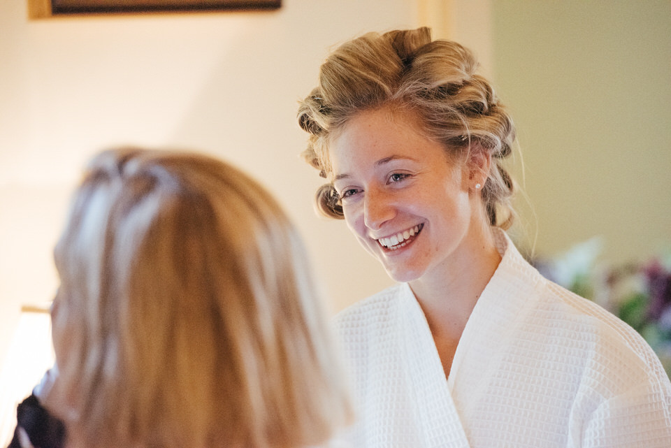 Wedding preparations Rowallan Castle