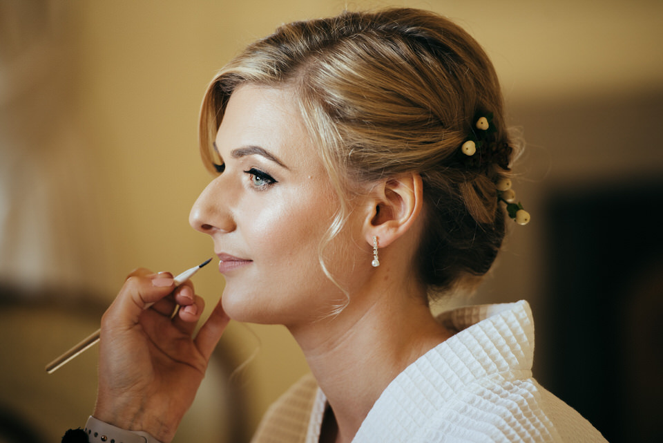 Wedding preparations Rowallan Castle