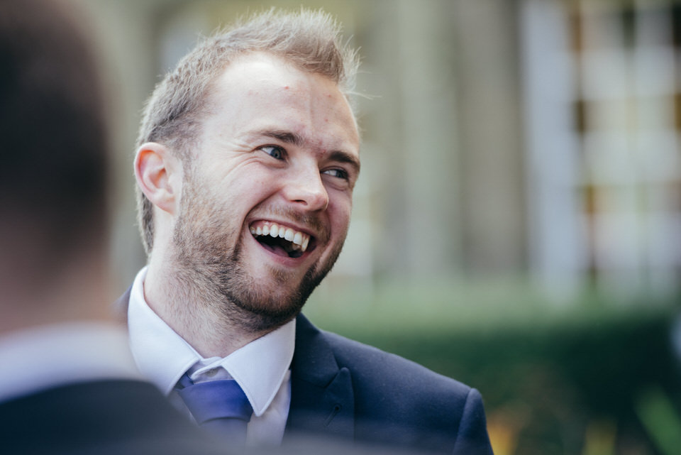 Candid wedding photography