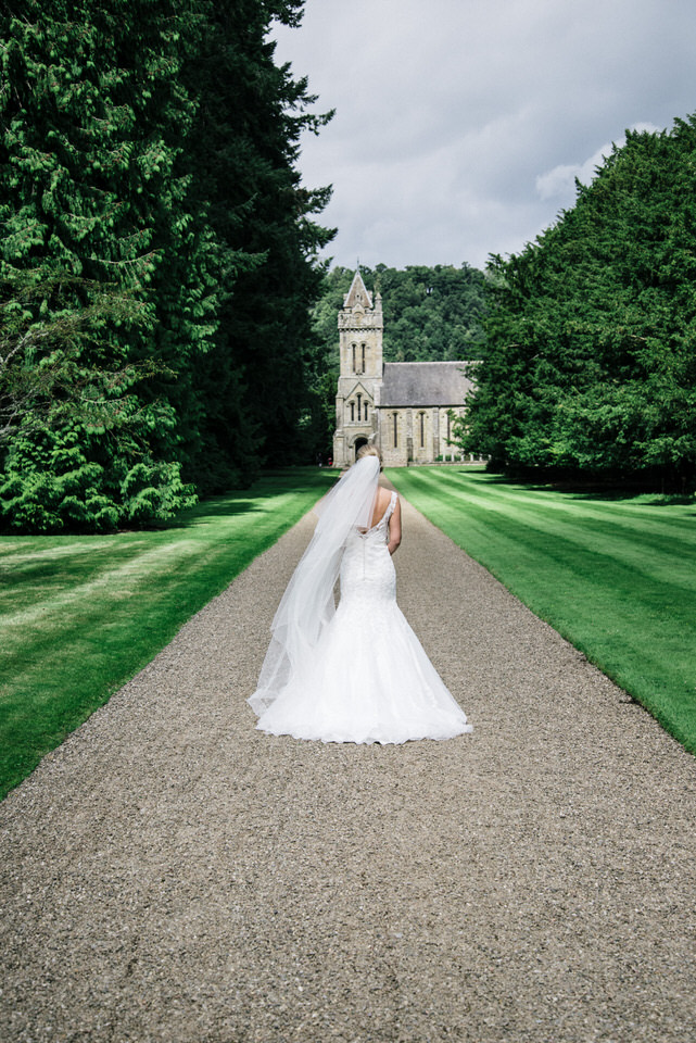 Wedding at Murthly Castle