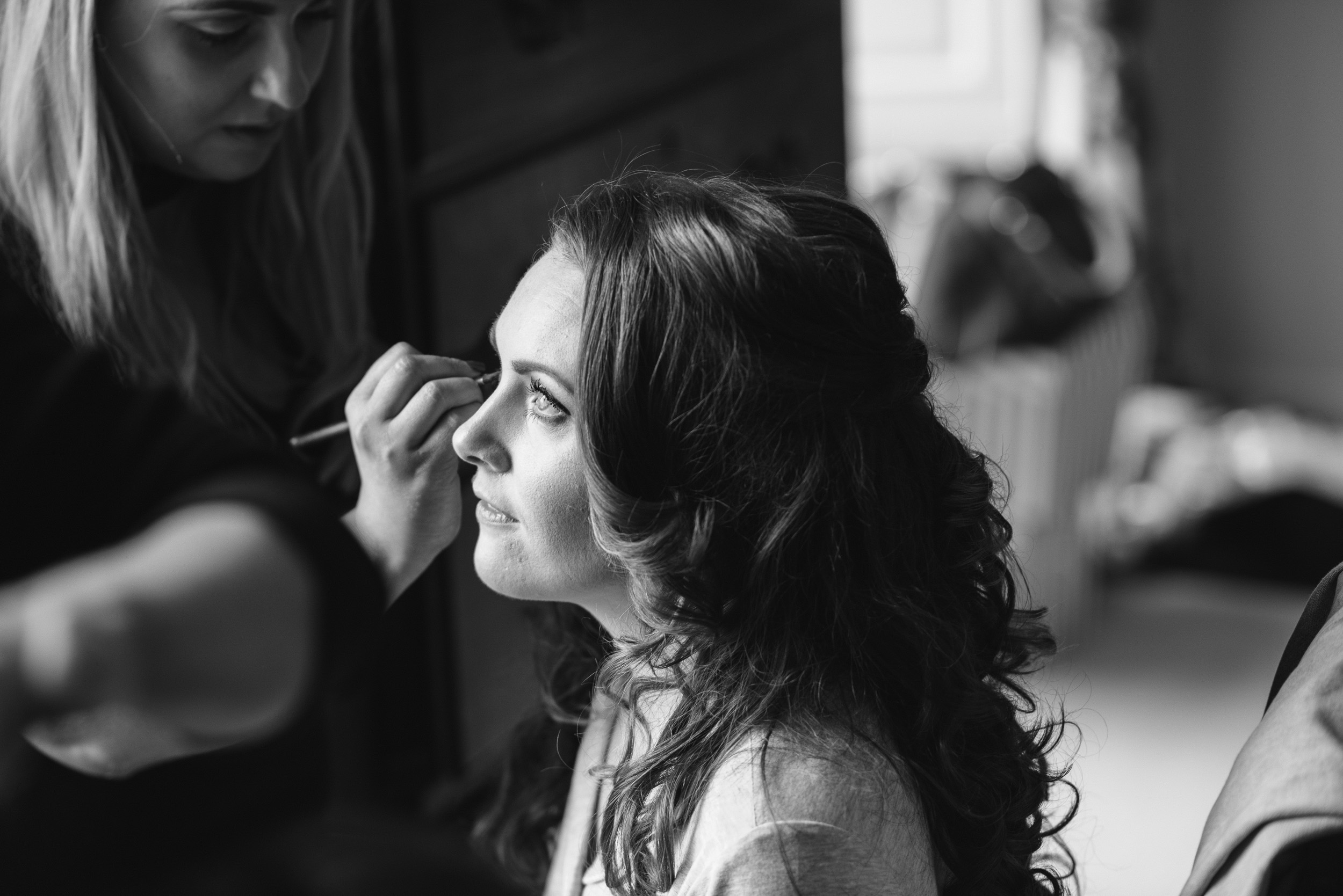 Wedding preparations Broxmouth Park