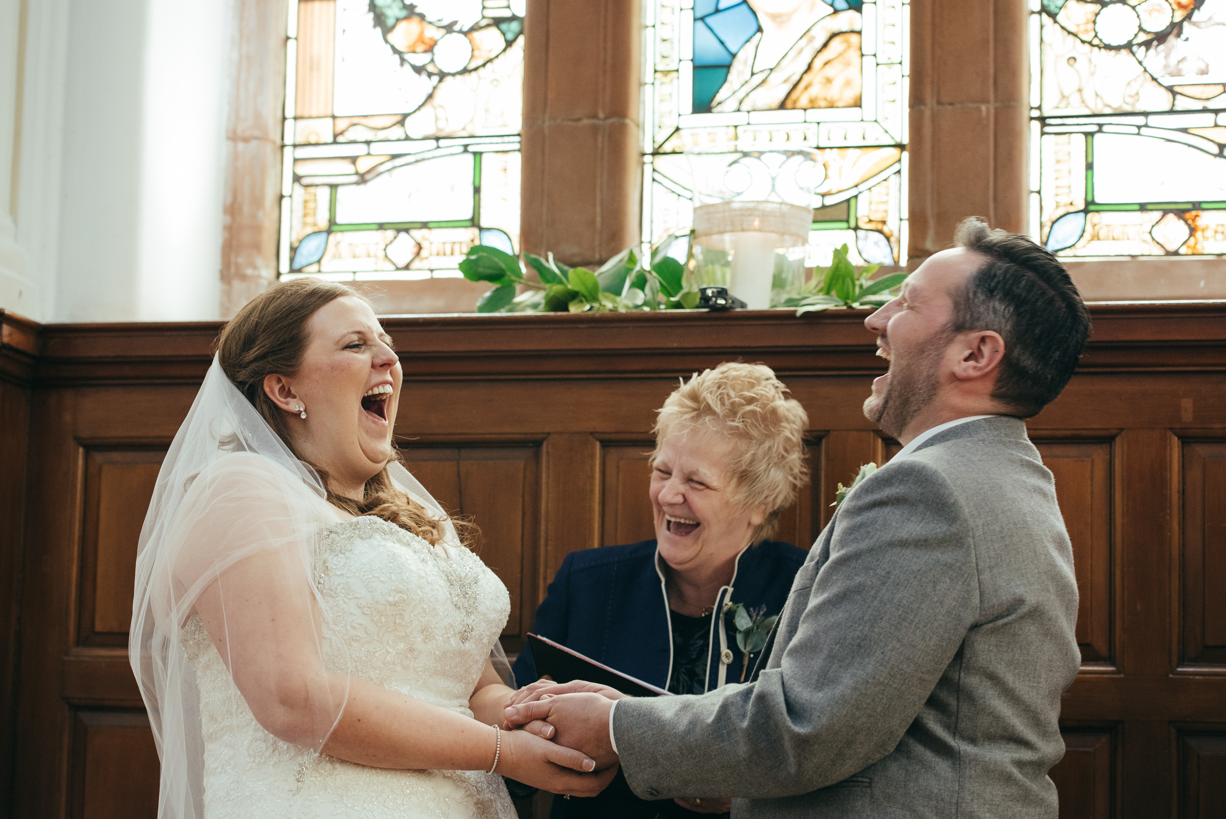 Pollokshields Burgh Hall ceremony