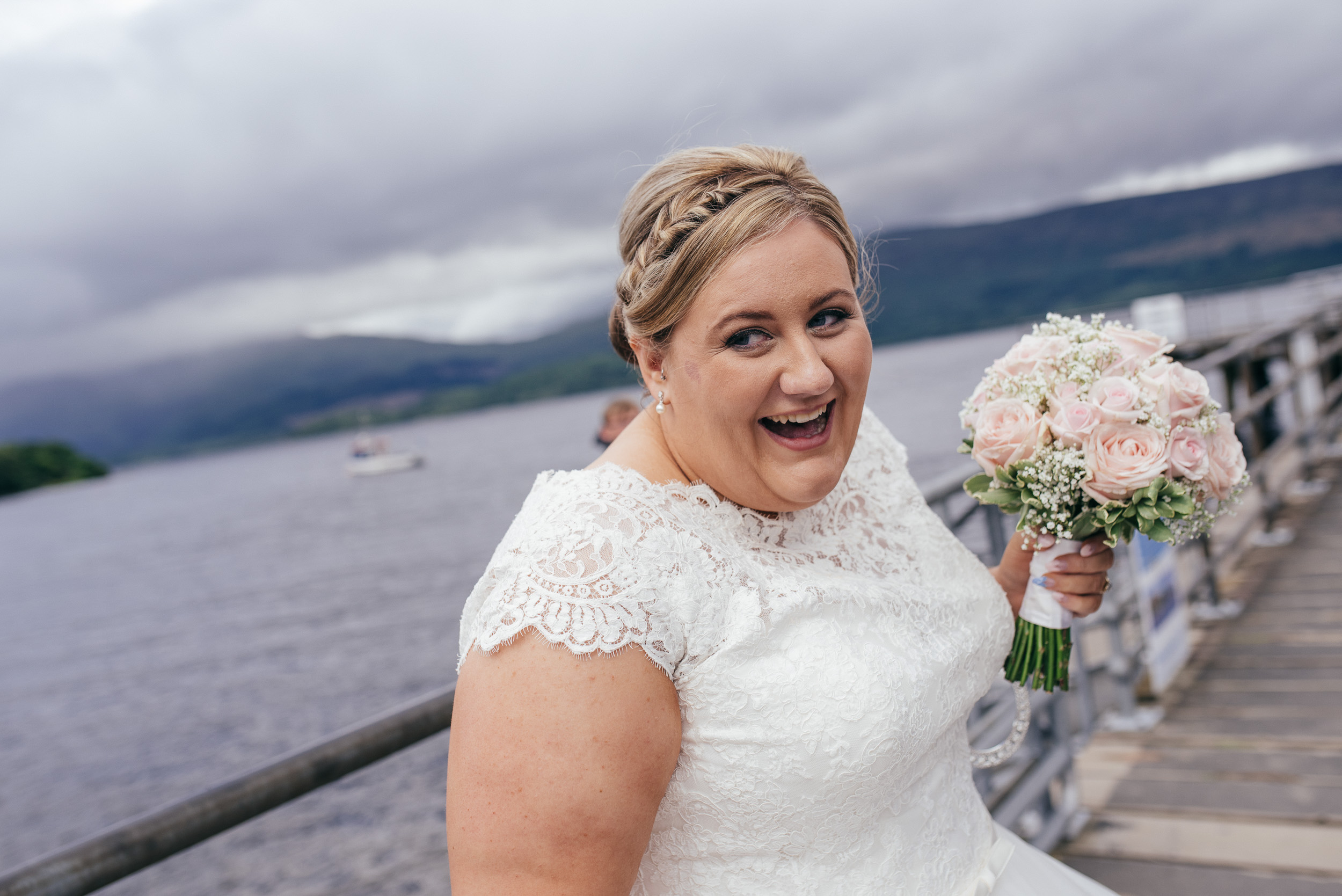 Loch Lomond wedding photographer