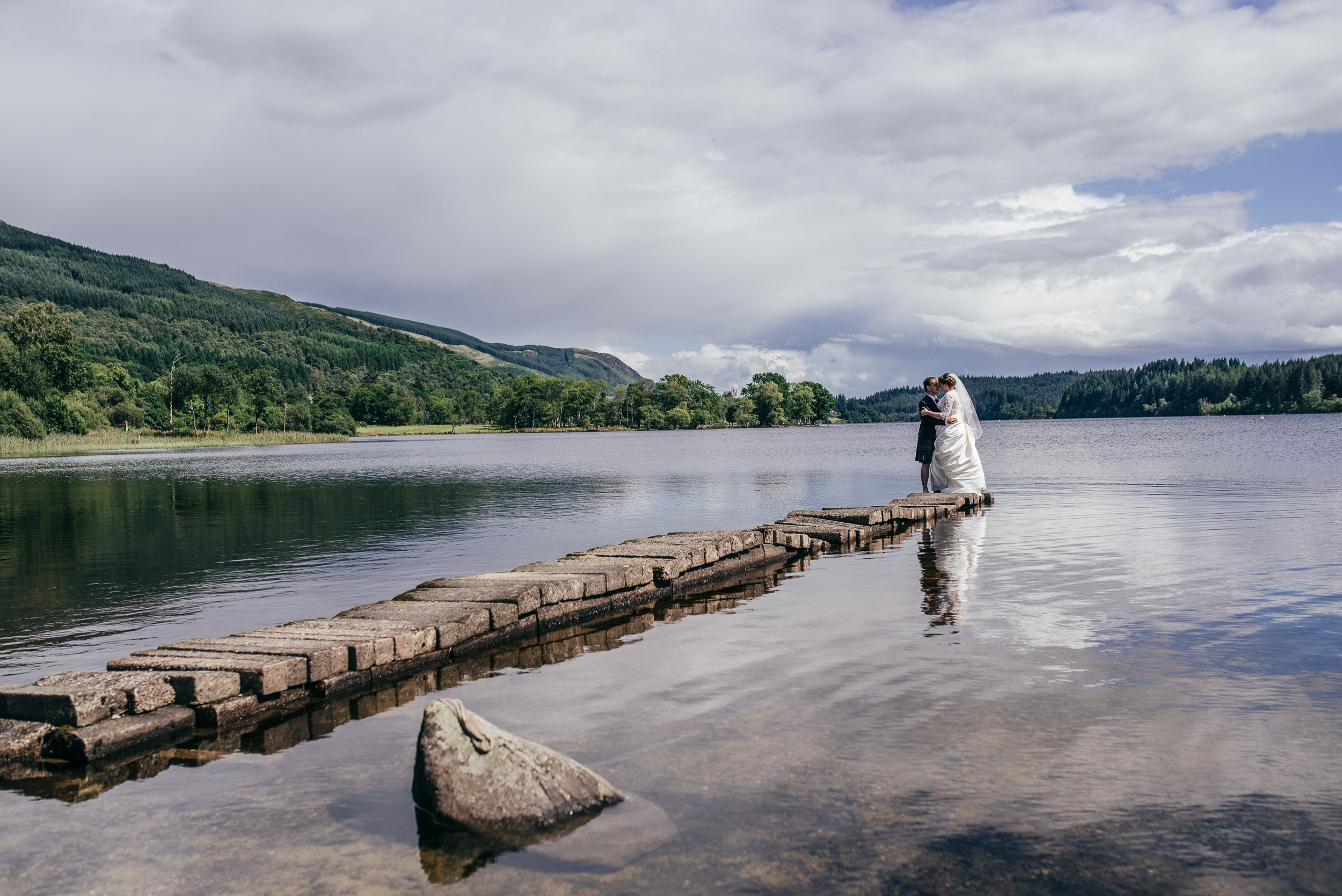 Altskeith Pier Wedding