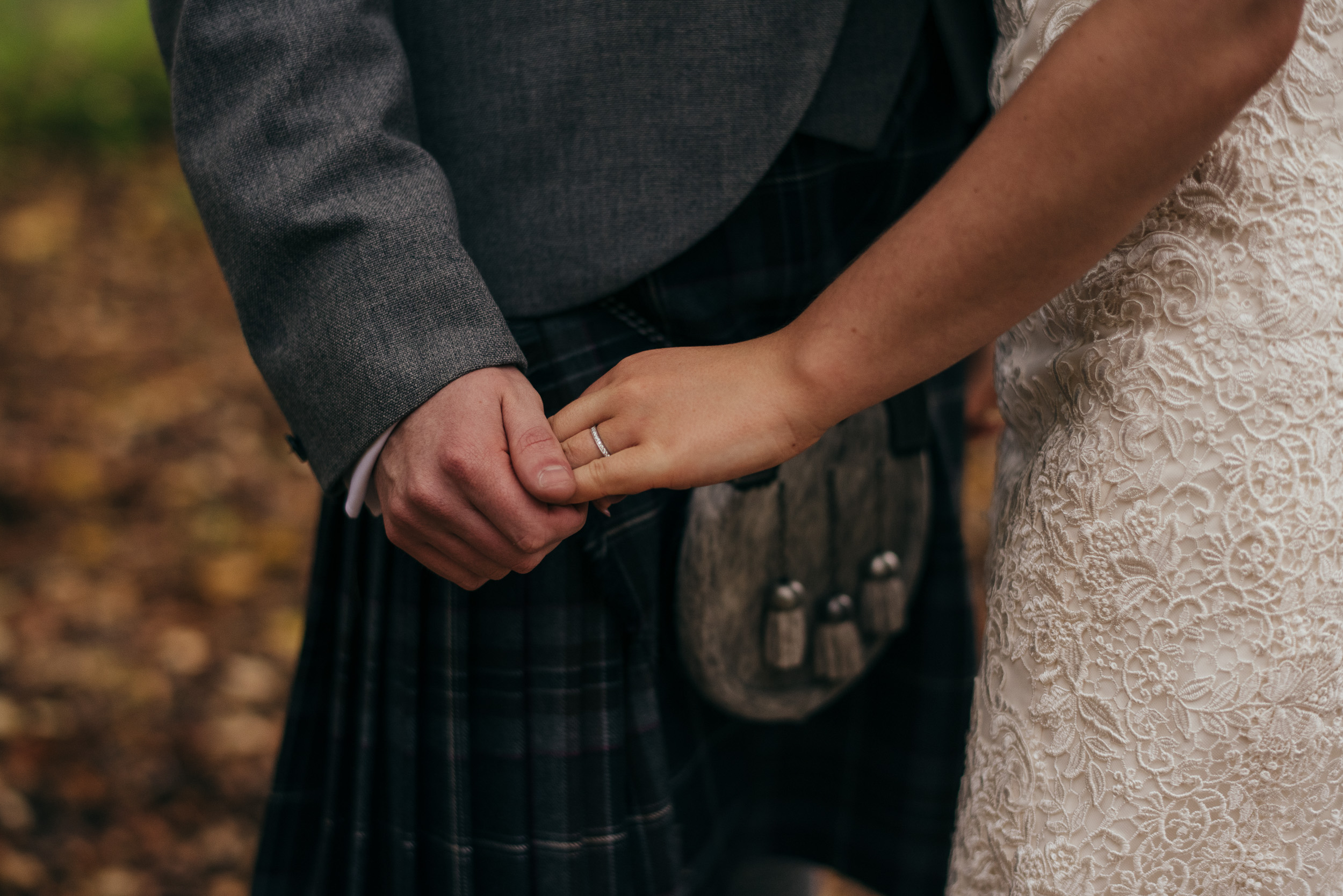 Natural Scottish wedding photographer