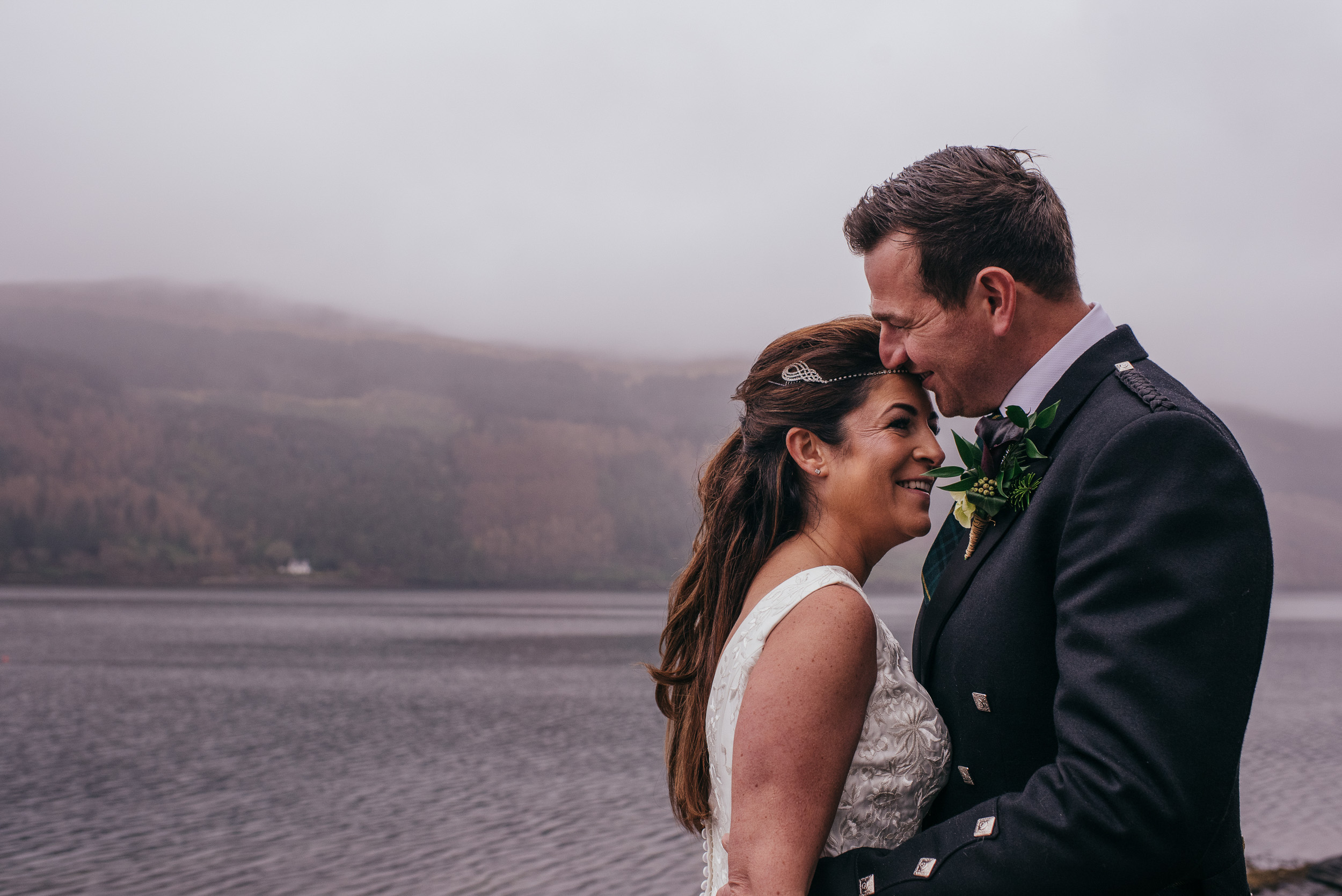 Lodge on Loch Goil Wedding