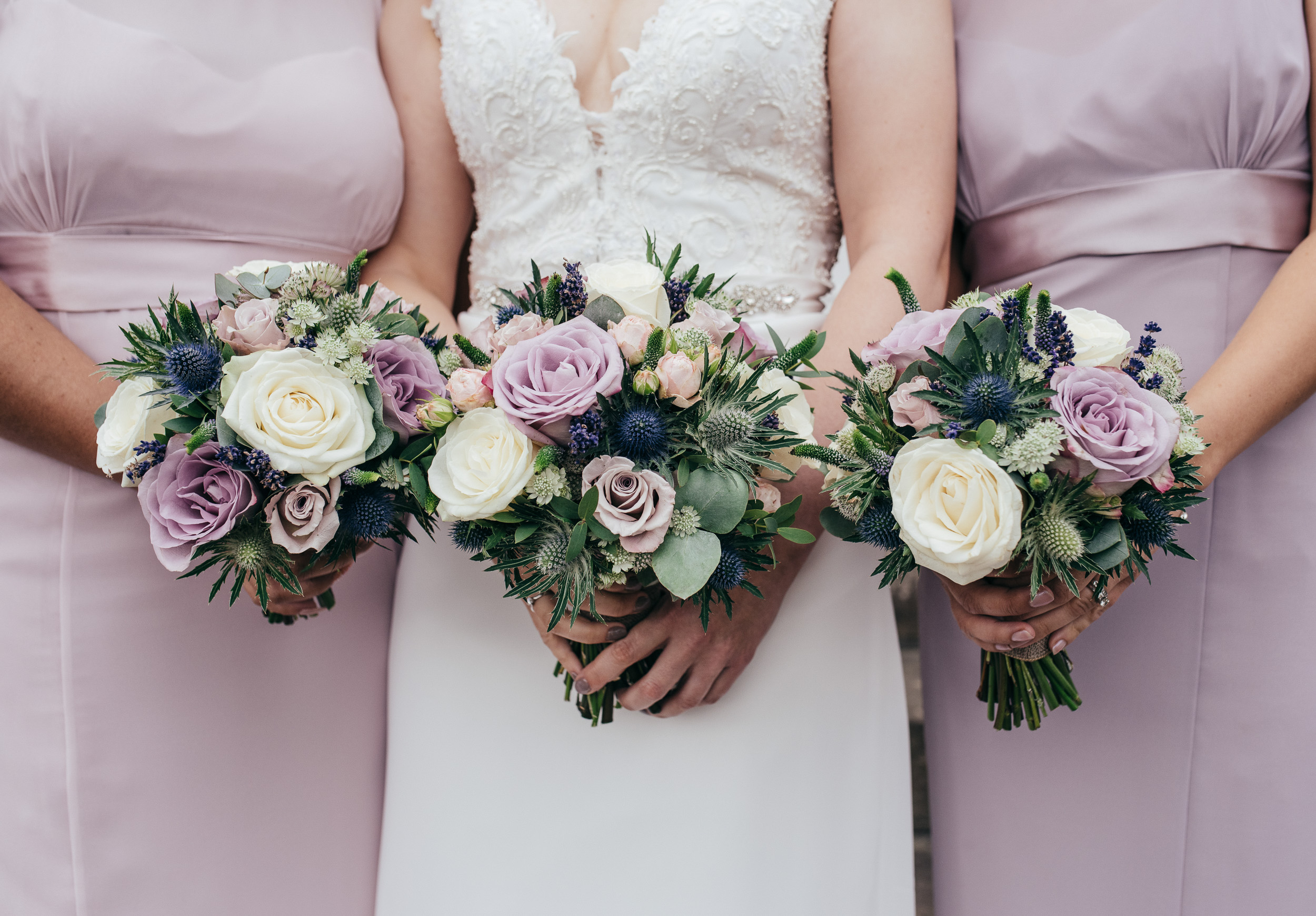 Bridesmaids flowers