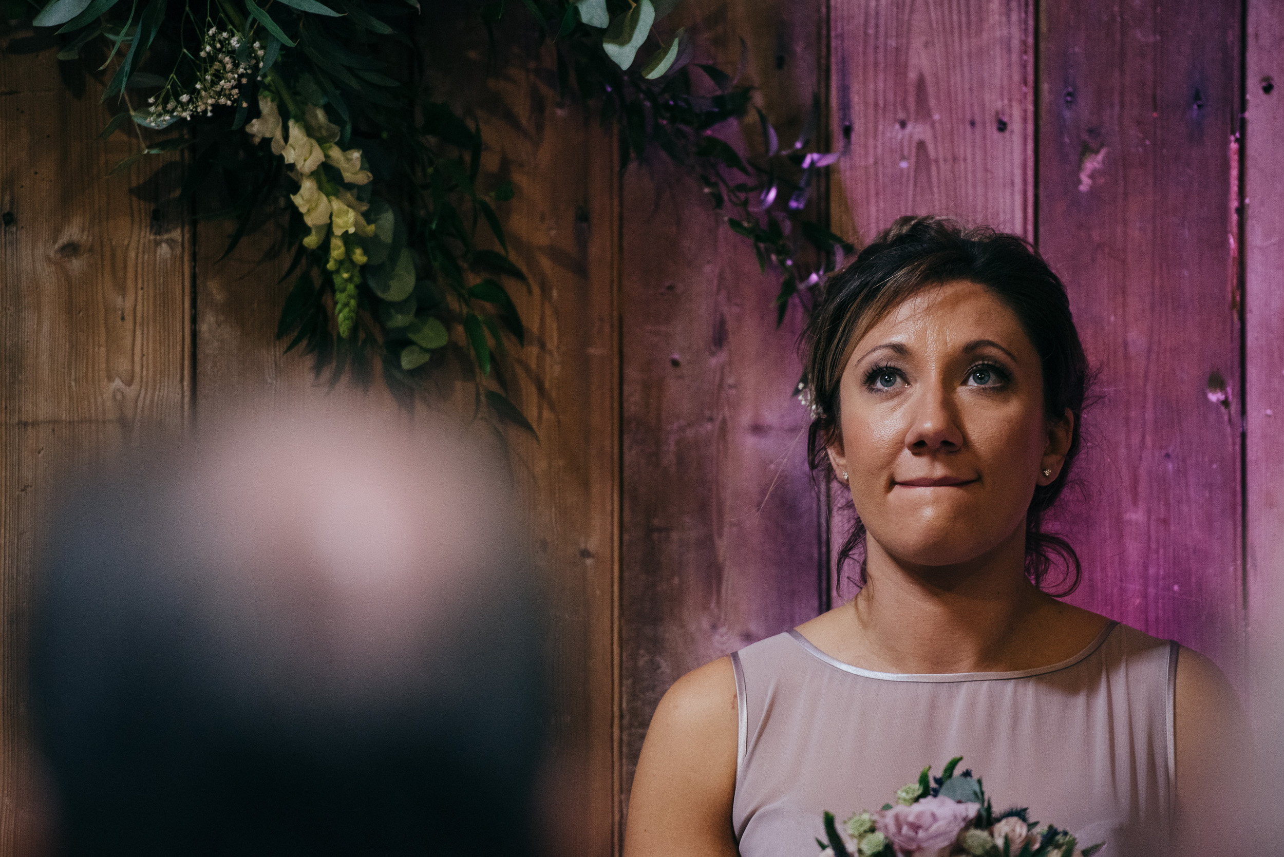 Wedding ceremony Byre at Inchyra