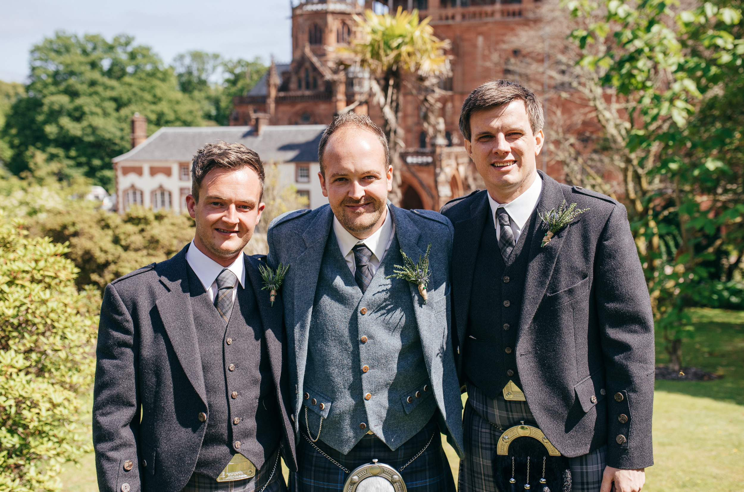 Bridal Party Mount Stuart