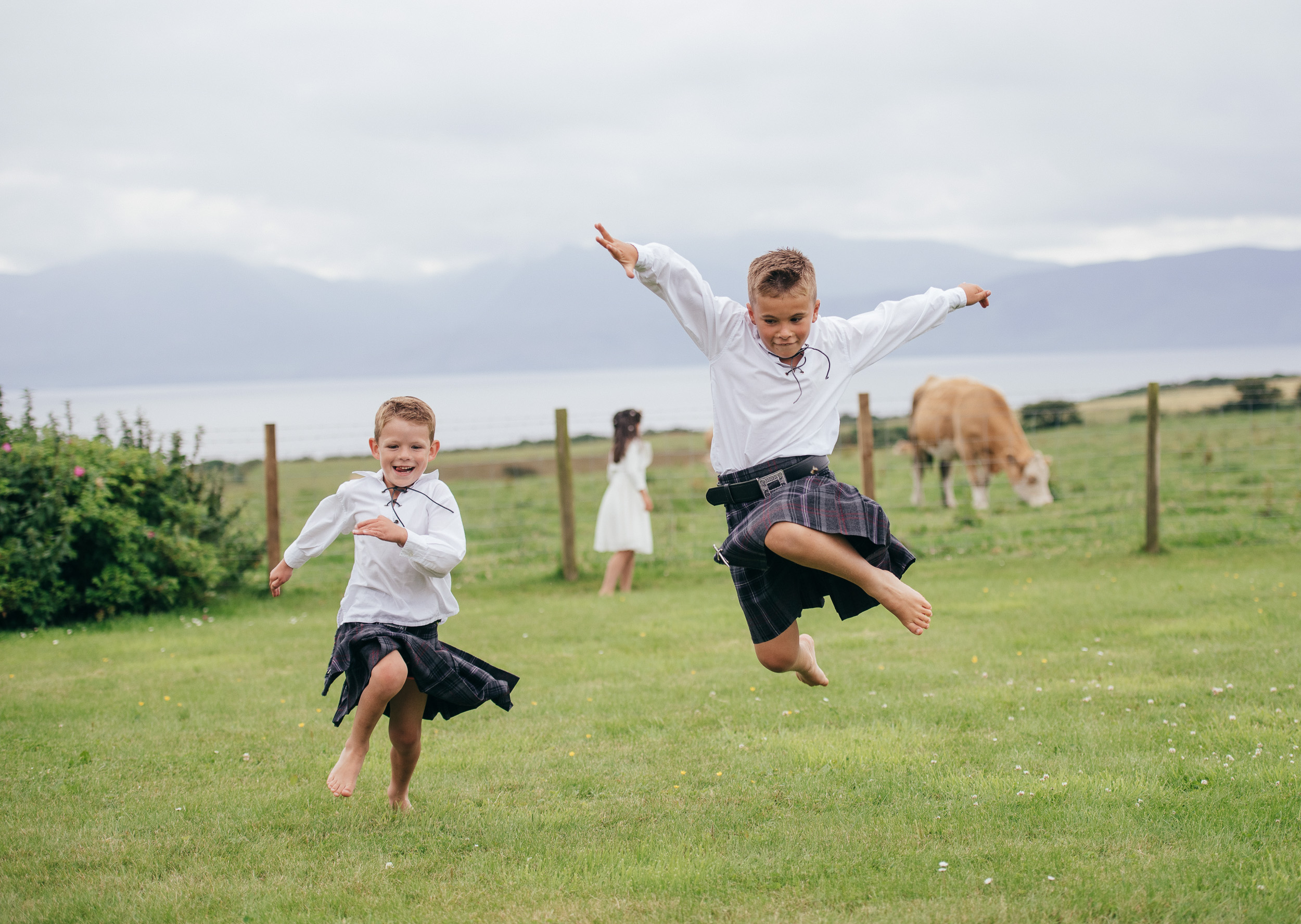 Rustic wedding Scotland