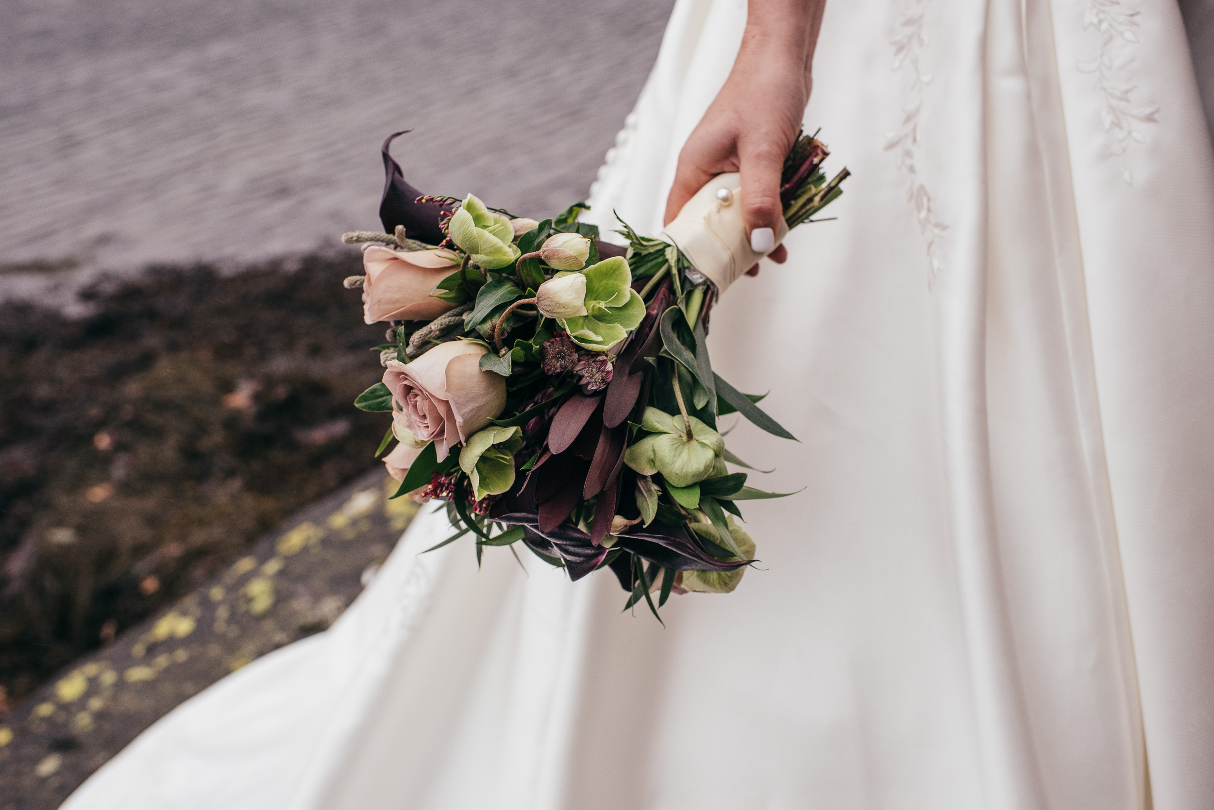 Wedding portraits The Lodge on Loch Goil