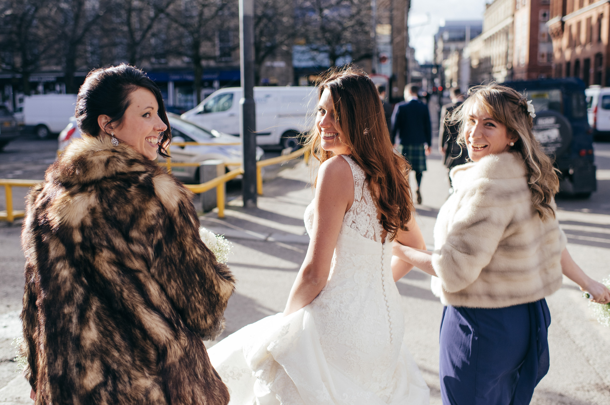 Urban bridesmaids Glasgow