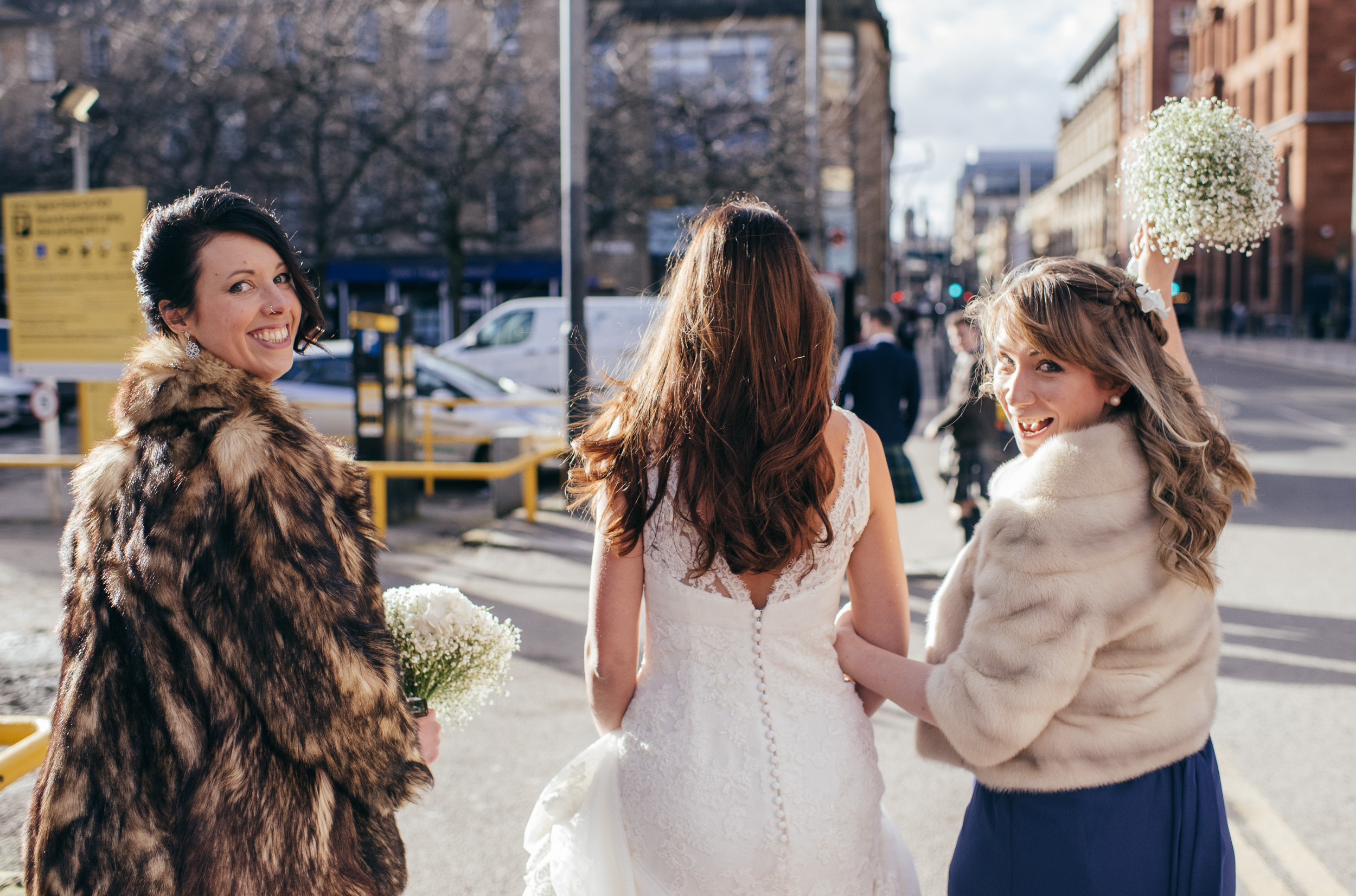 Urban bridesmaids Glasgow