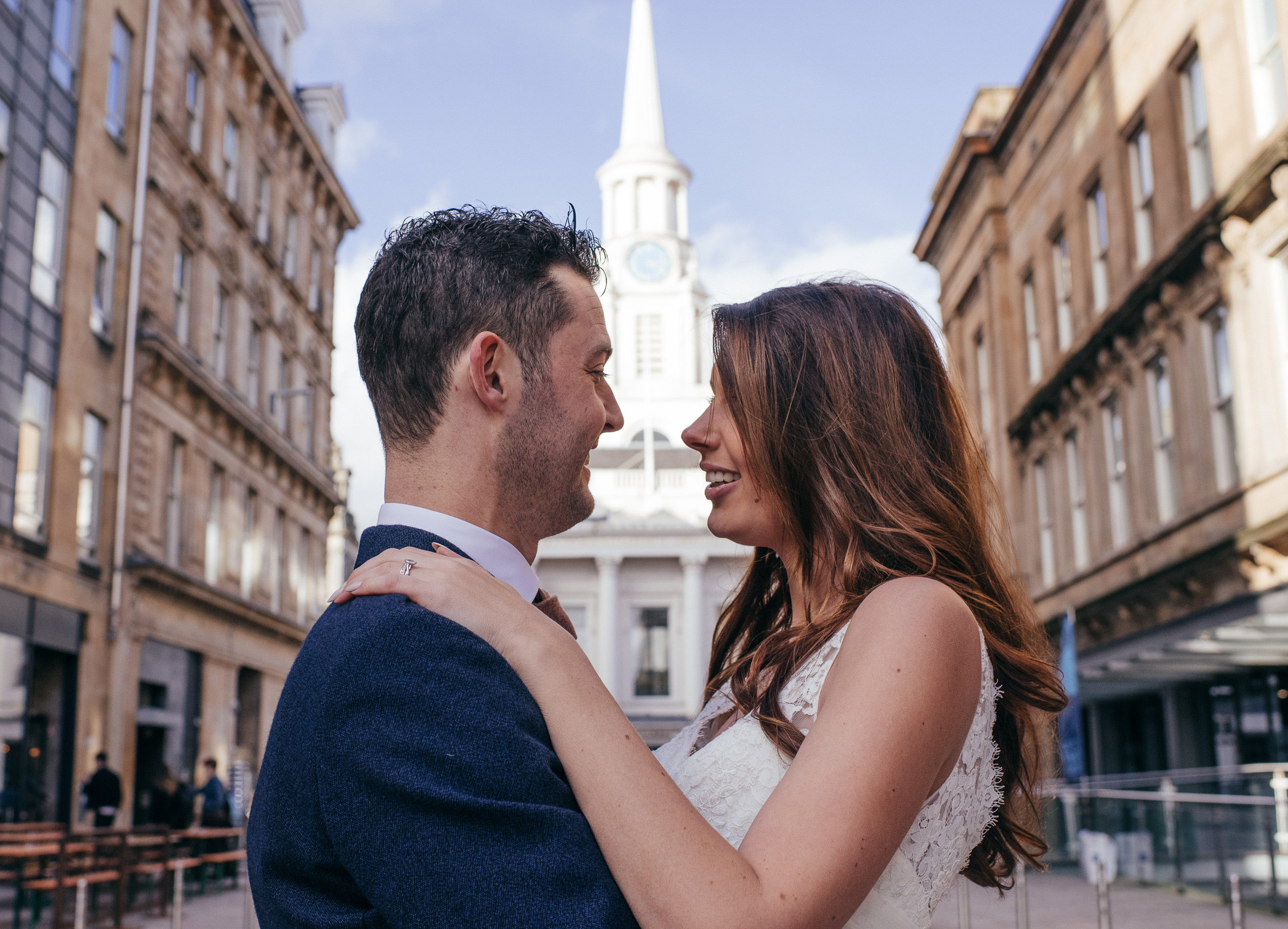 Merchant City Wedding Portraits