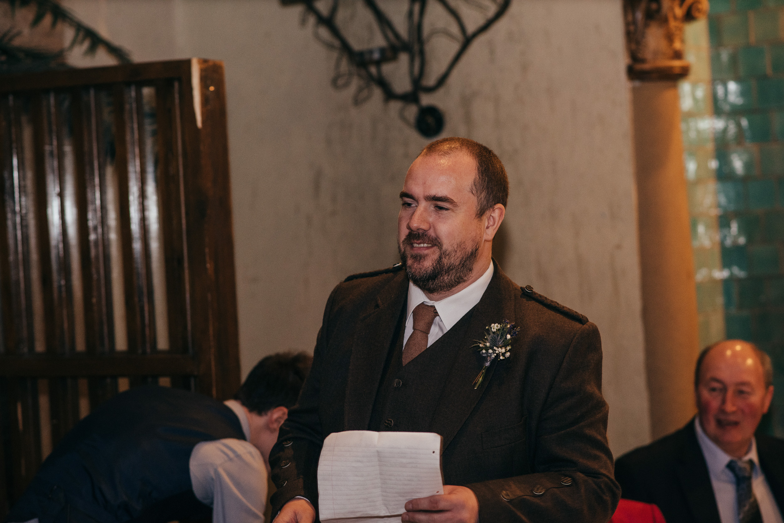 Wedding speeches Arta Glasgow