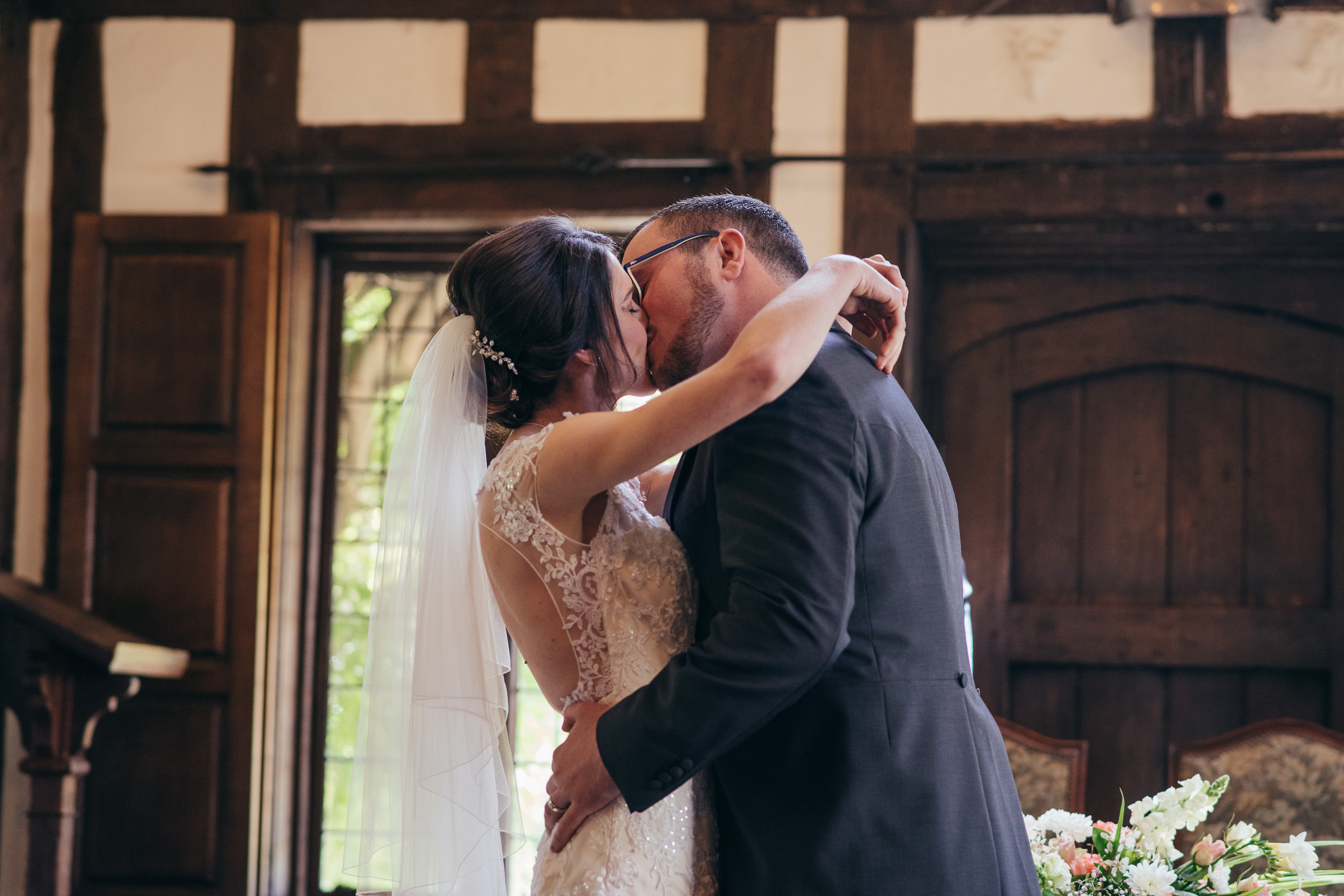 Wedding ceremony Priory Hall, Hadleigh
