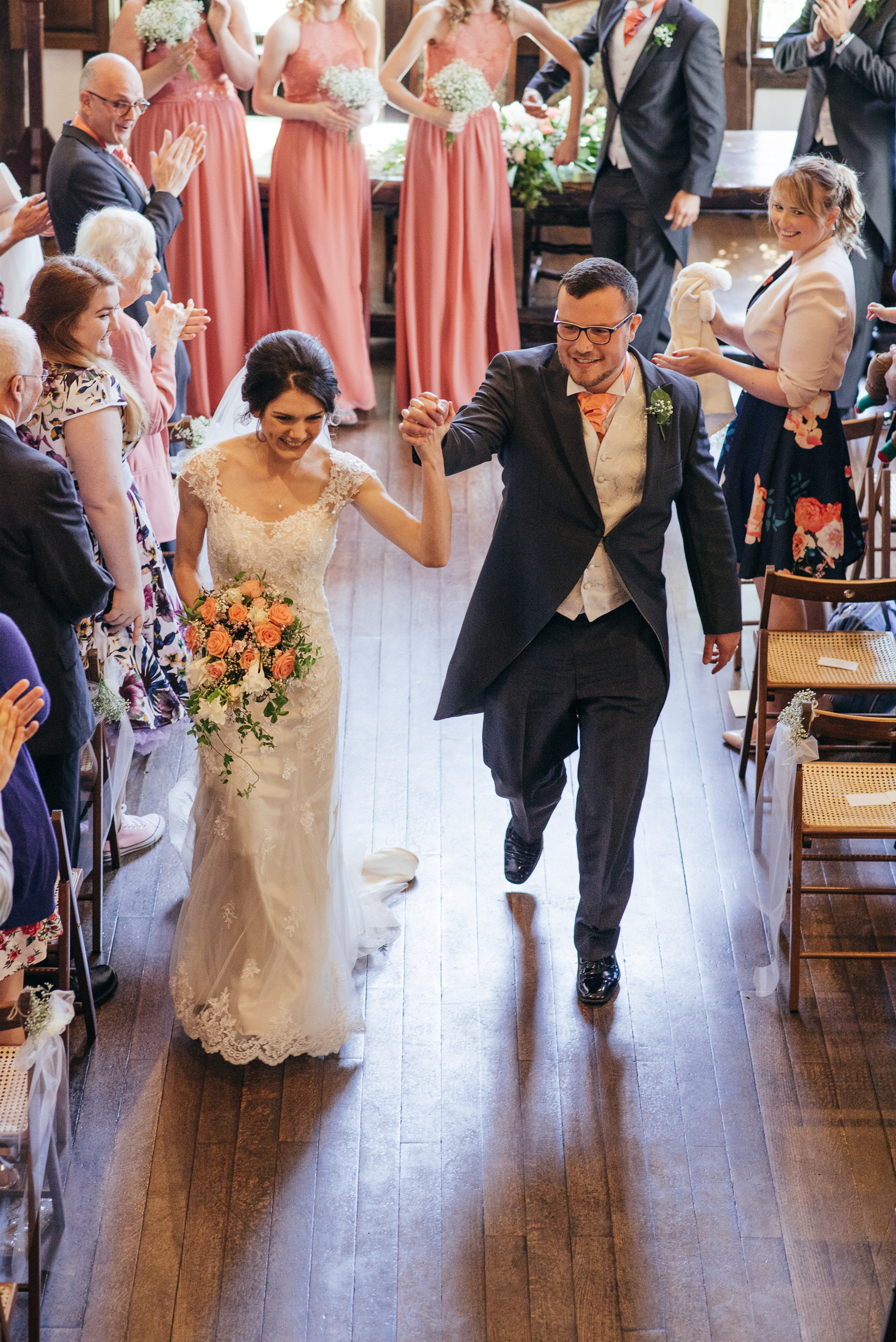 Wedding ceremony Priory Hall, Hadleigh