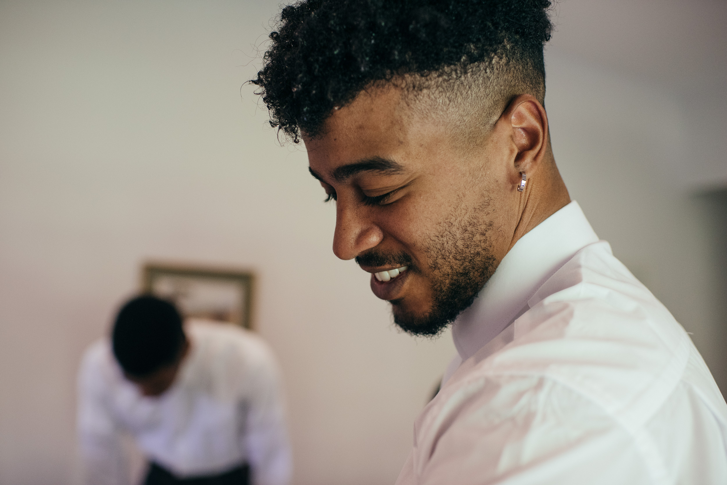 Groom preparations Dalduff
