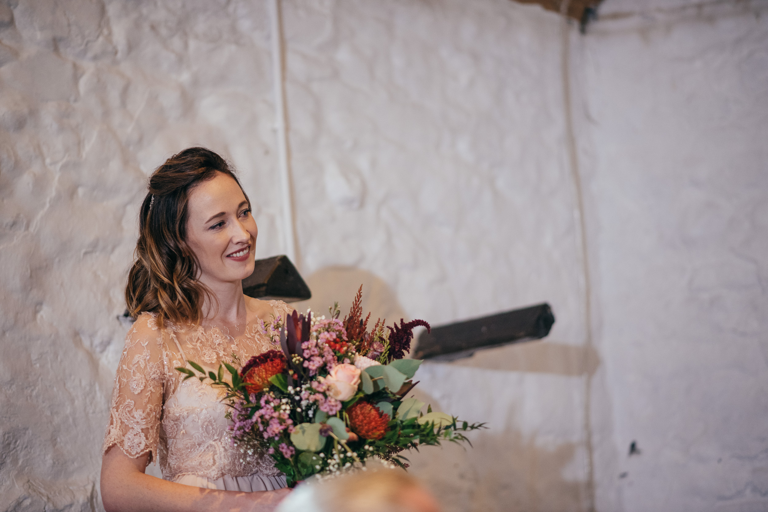 Emotional bridesmaid