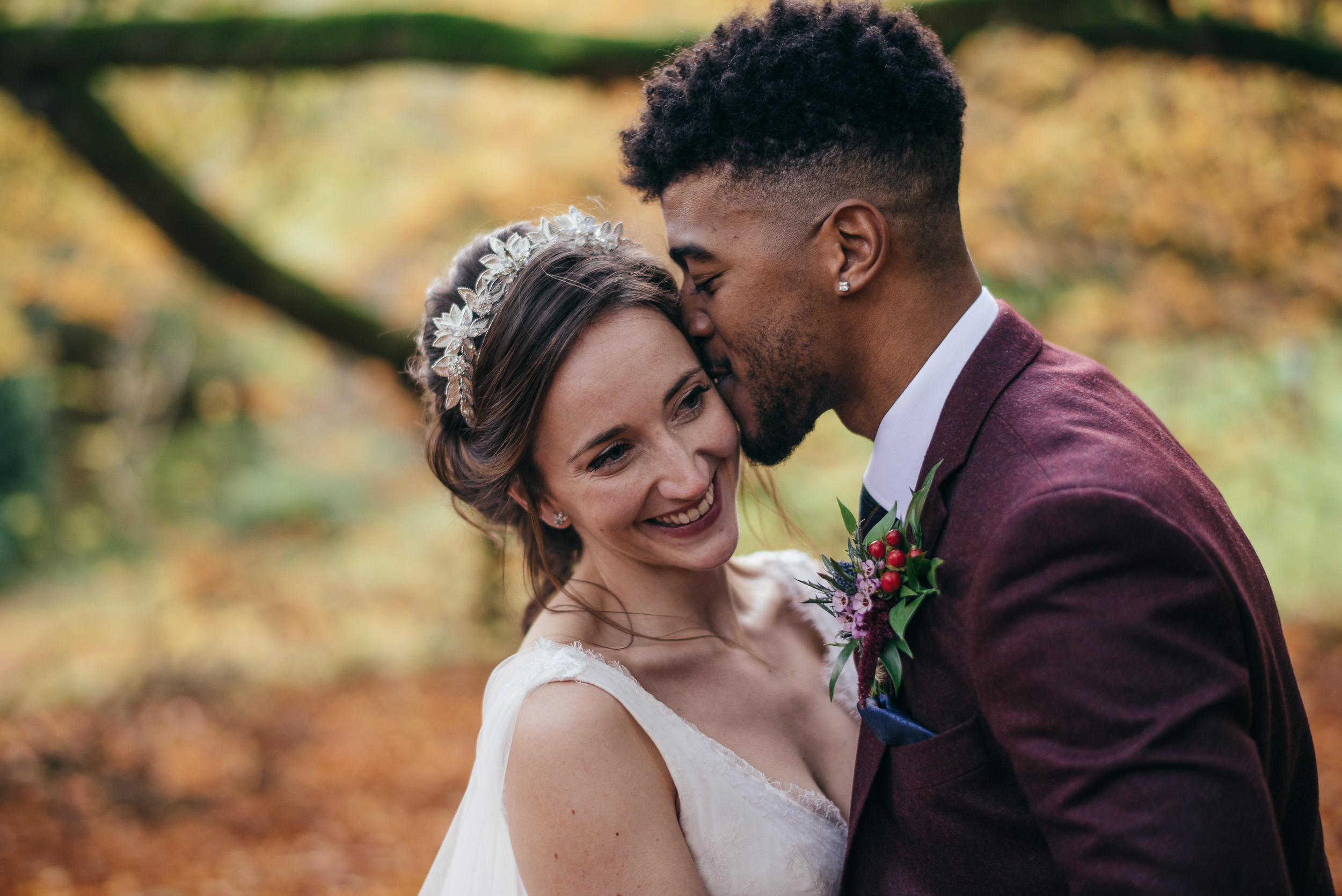 Bride and groom wedding portraits Dalduff