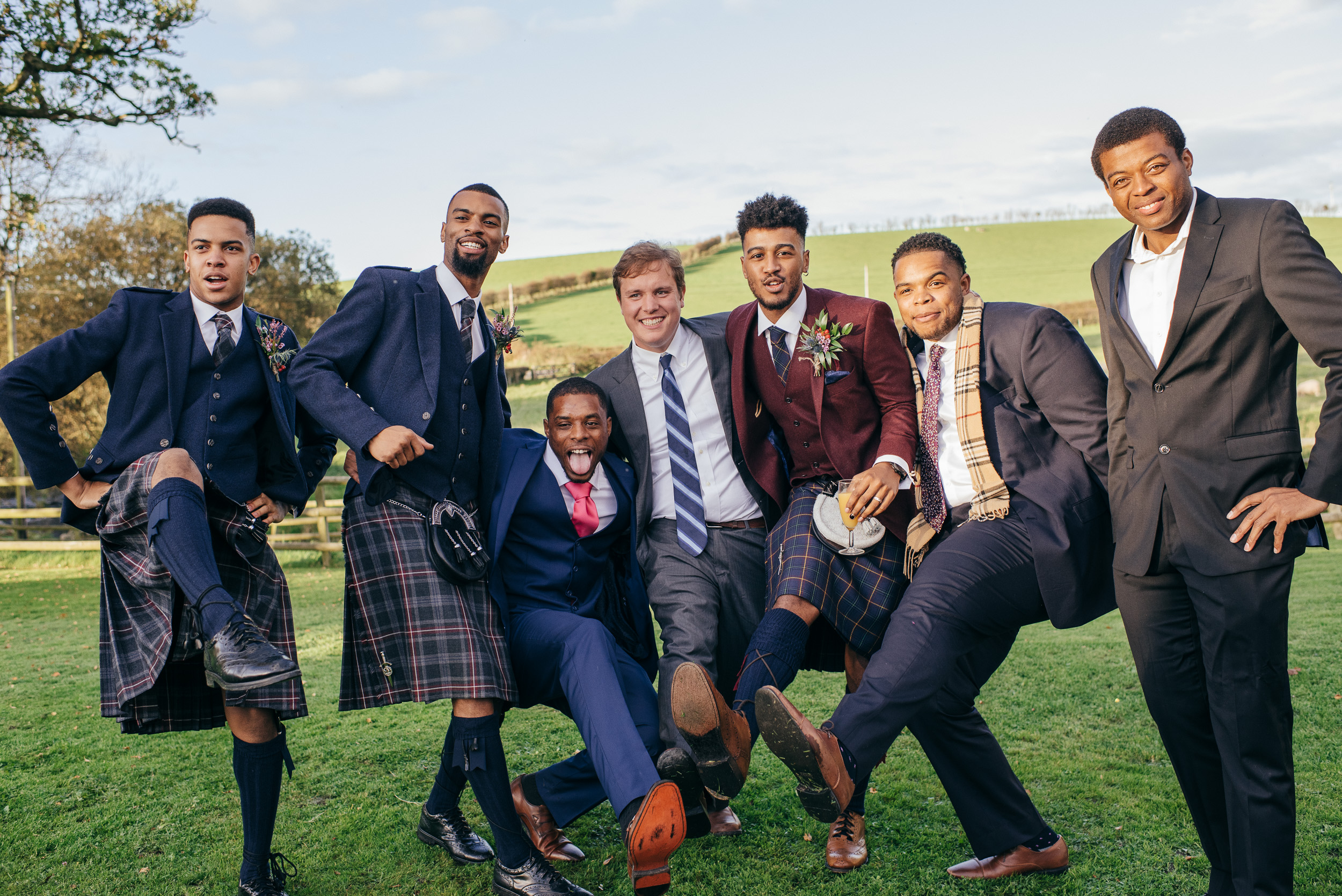Groomsmen portrait